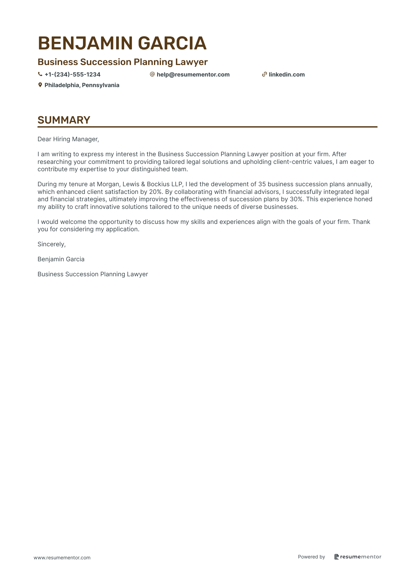 Business Succession Planning Lawyer