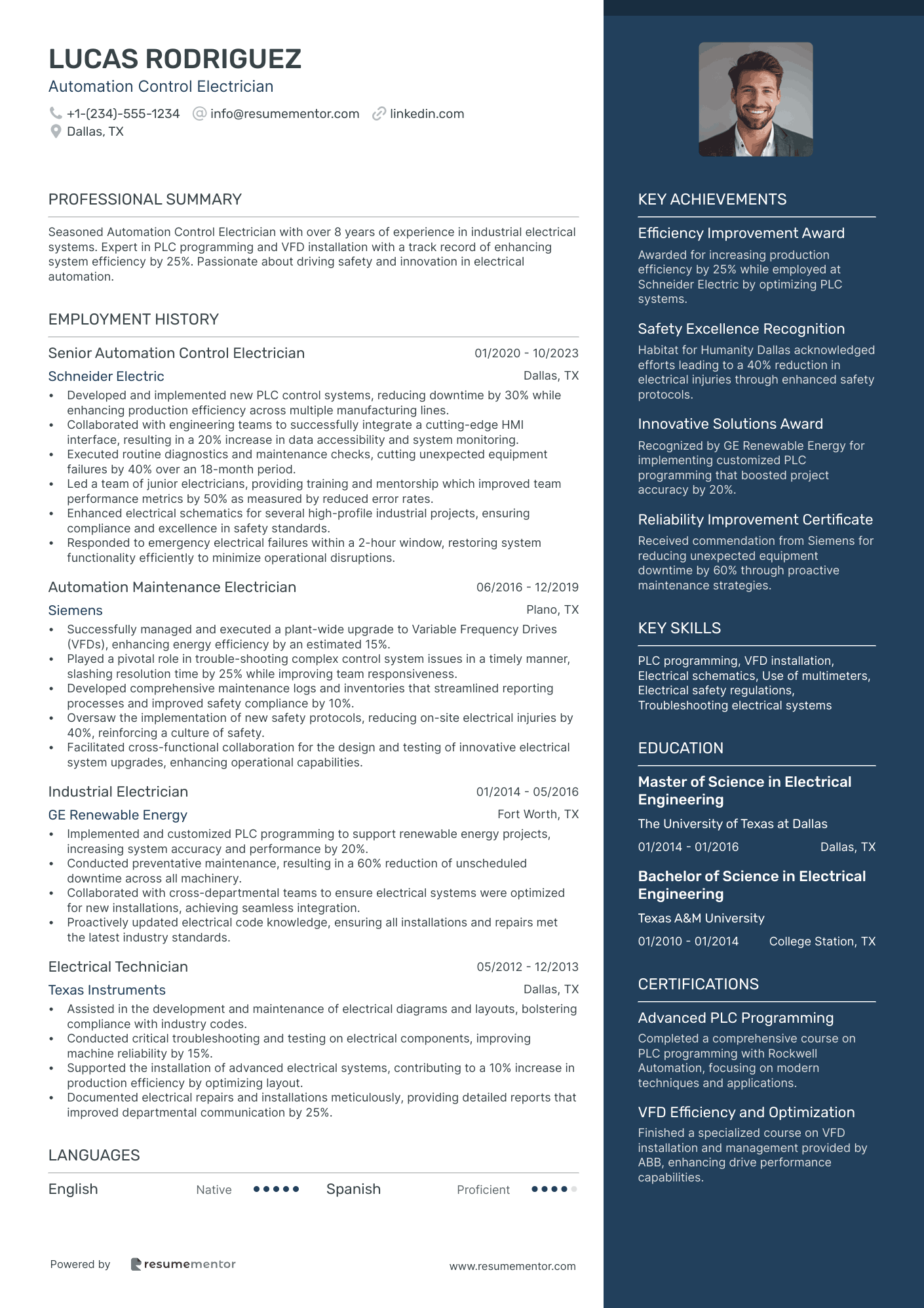 Automation Control Electrician