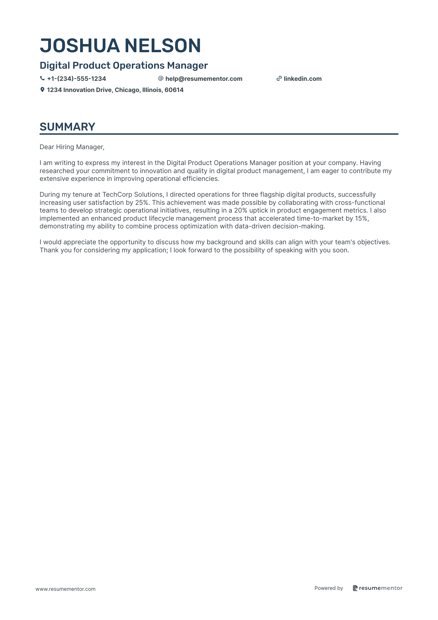 Digital Product Operations Manager