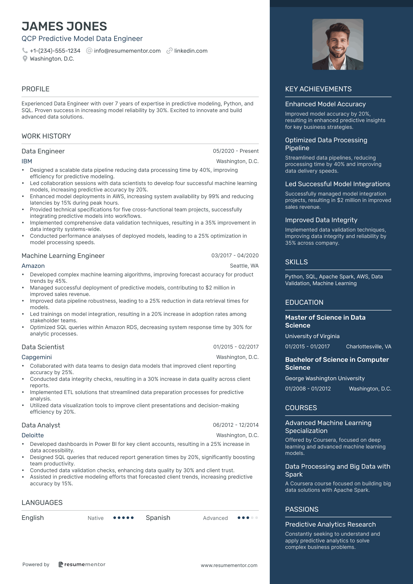 QCP Predictive Model Data Engineer