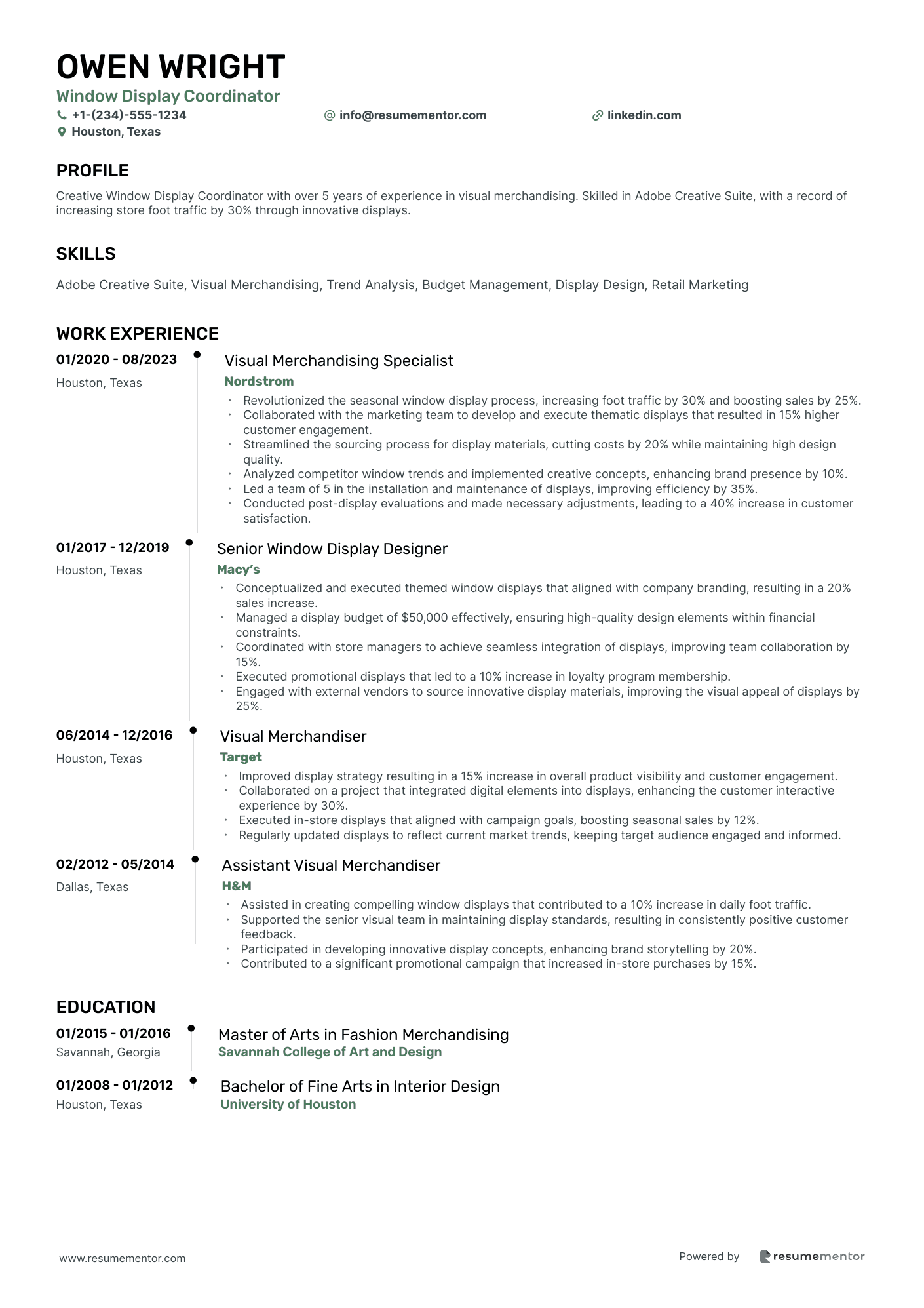 Window Display Coordinator