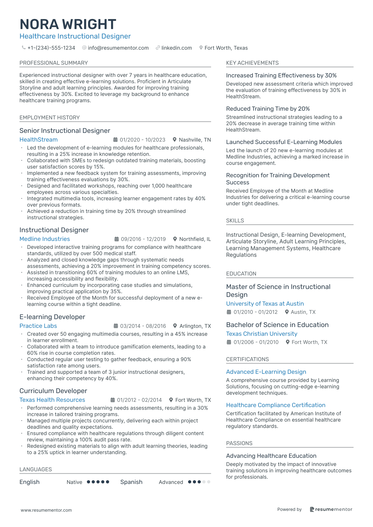 Healthcare Instructional Designer