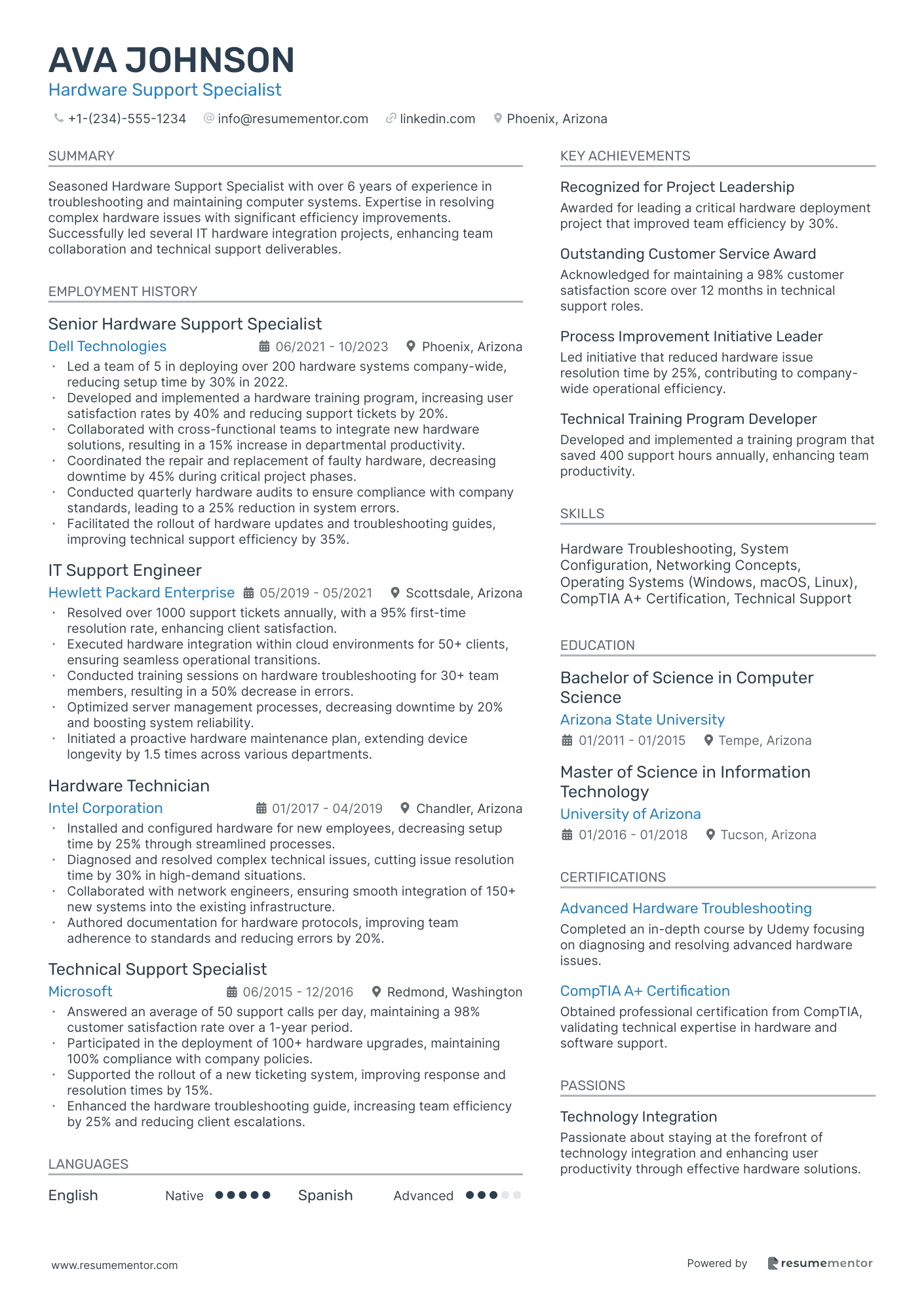 Hardware Support Specialist