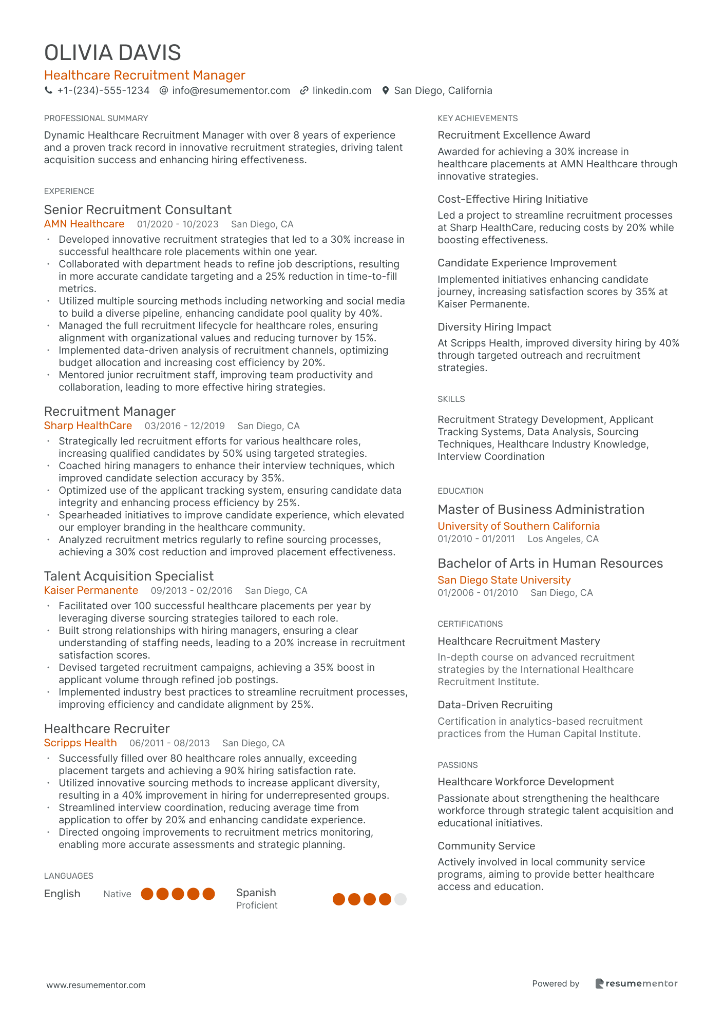 Healthcare Recruitment Manager