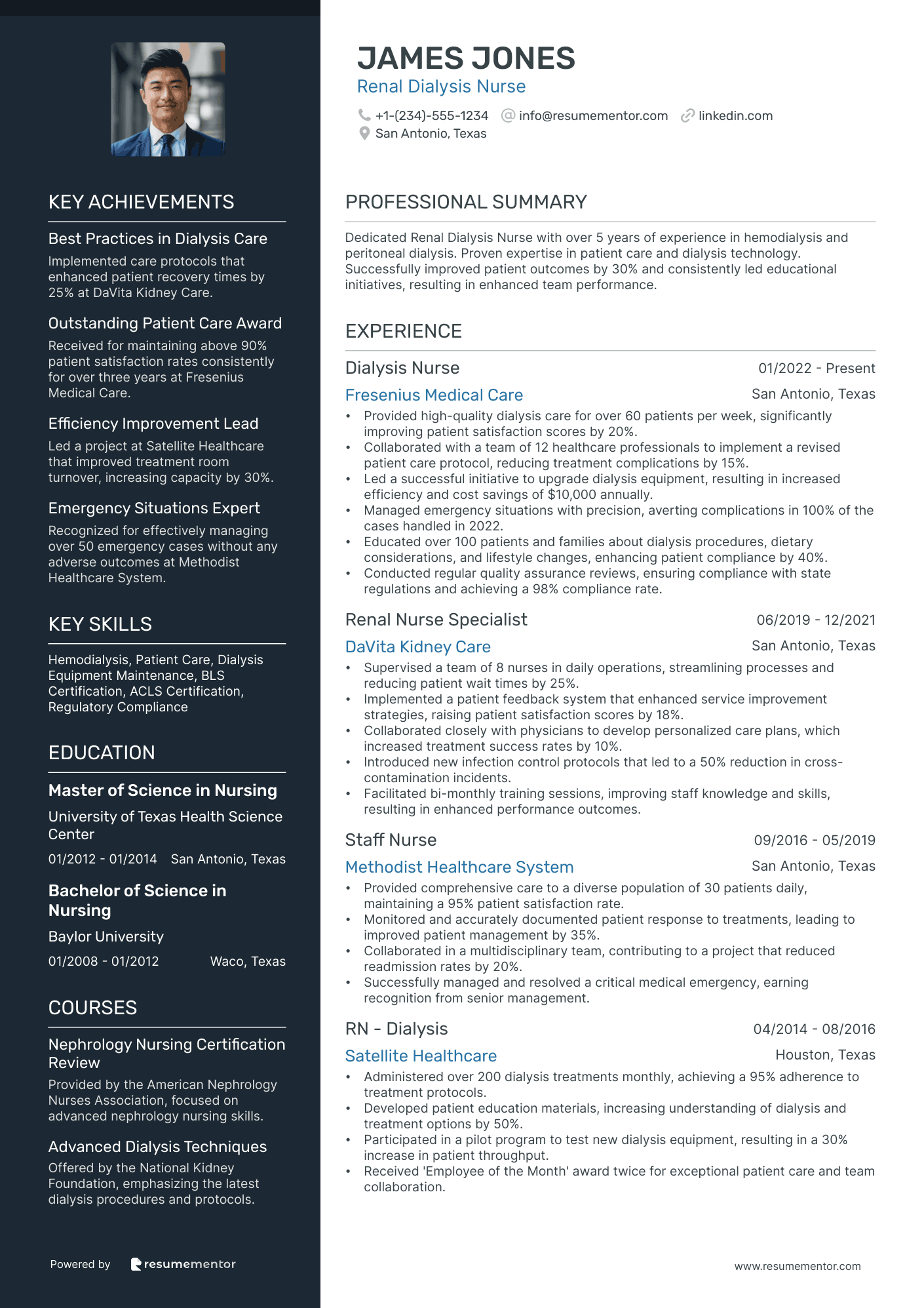 Renal Dialysis Nurse