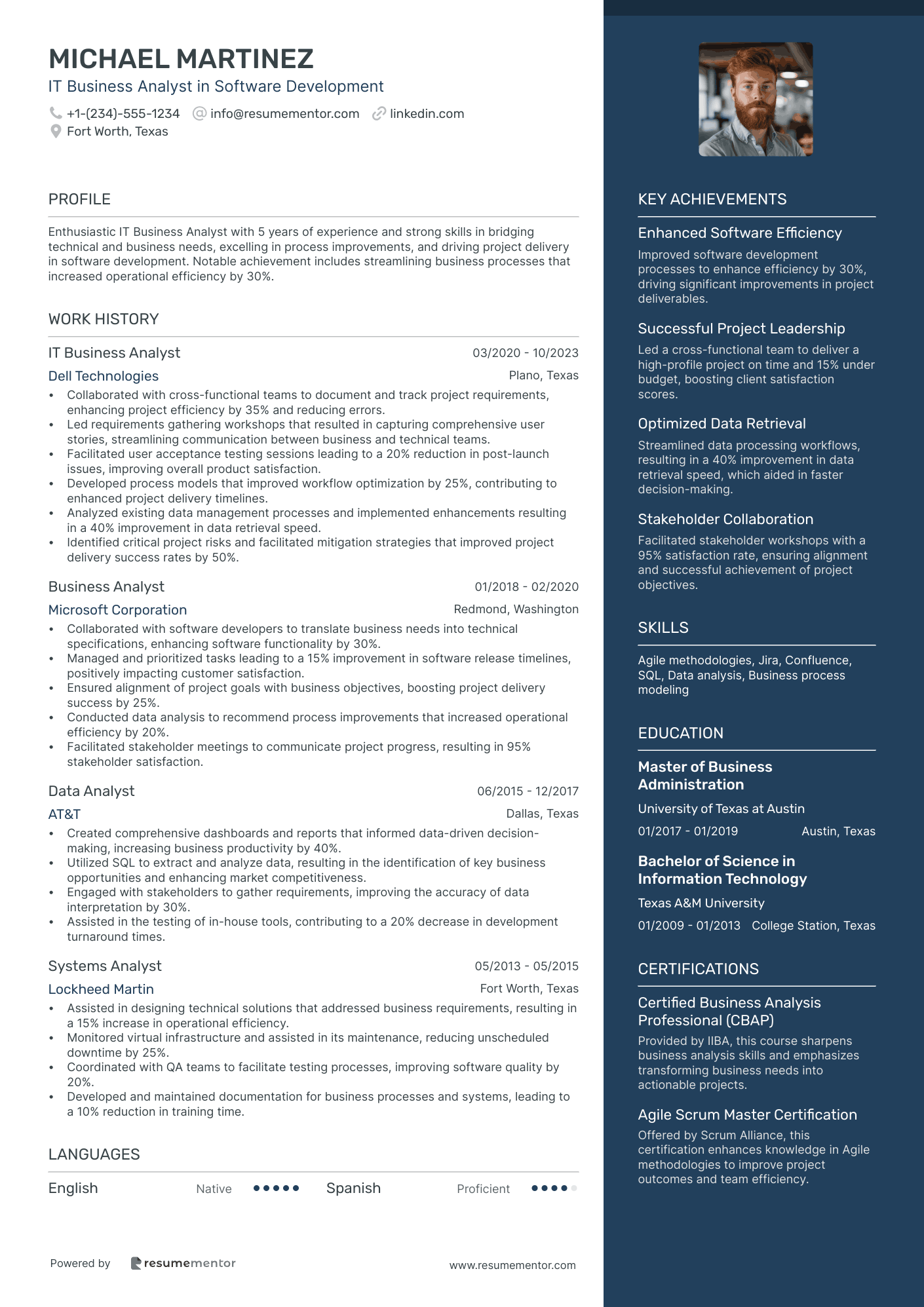 IT Business Analyst in Software Development