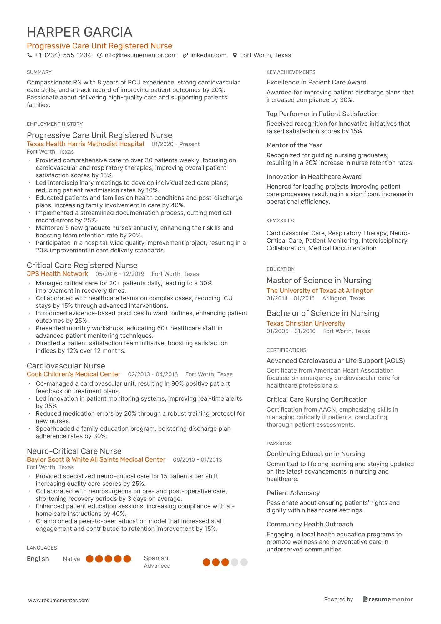 Progressive Care Unit Registered Nurse