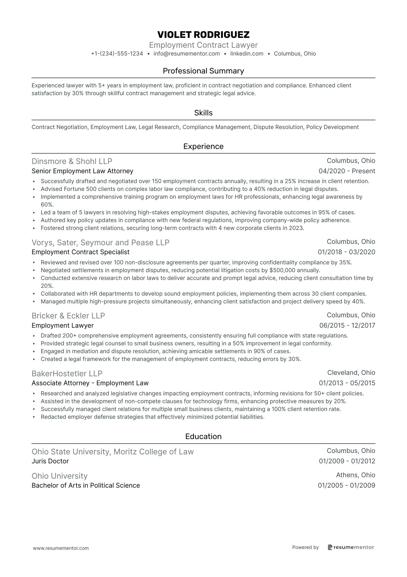 Employment Contract Lawyer
