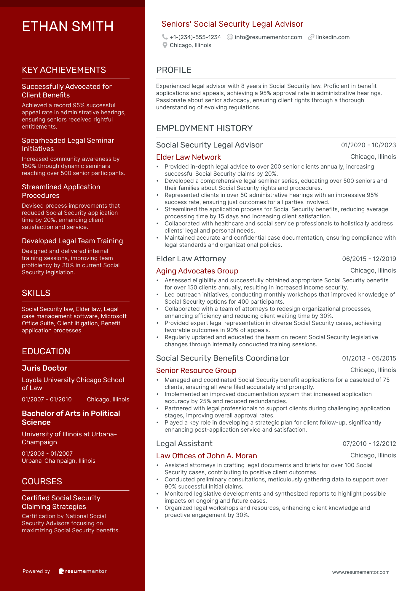 Seniors' Social Security Legal Advisor