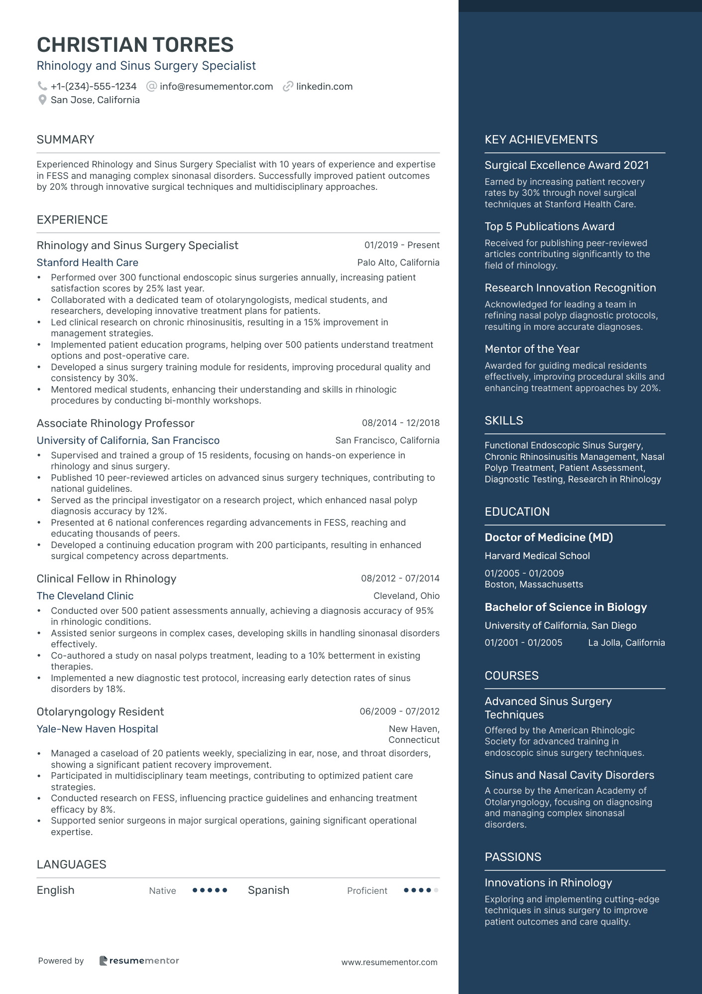 Rhinology and Sinus Surgery Specialist