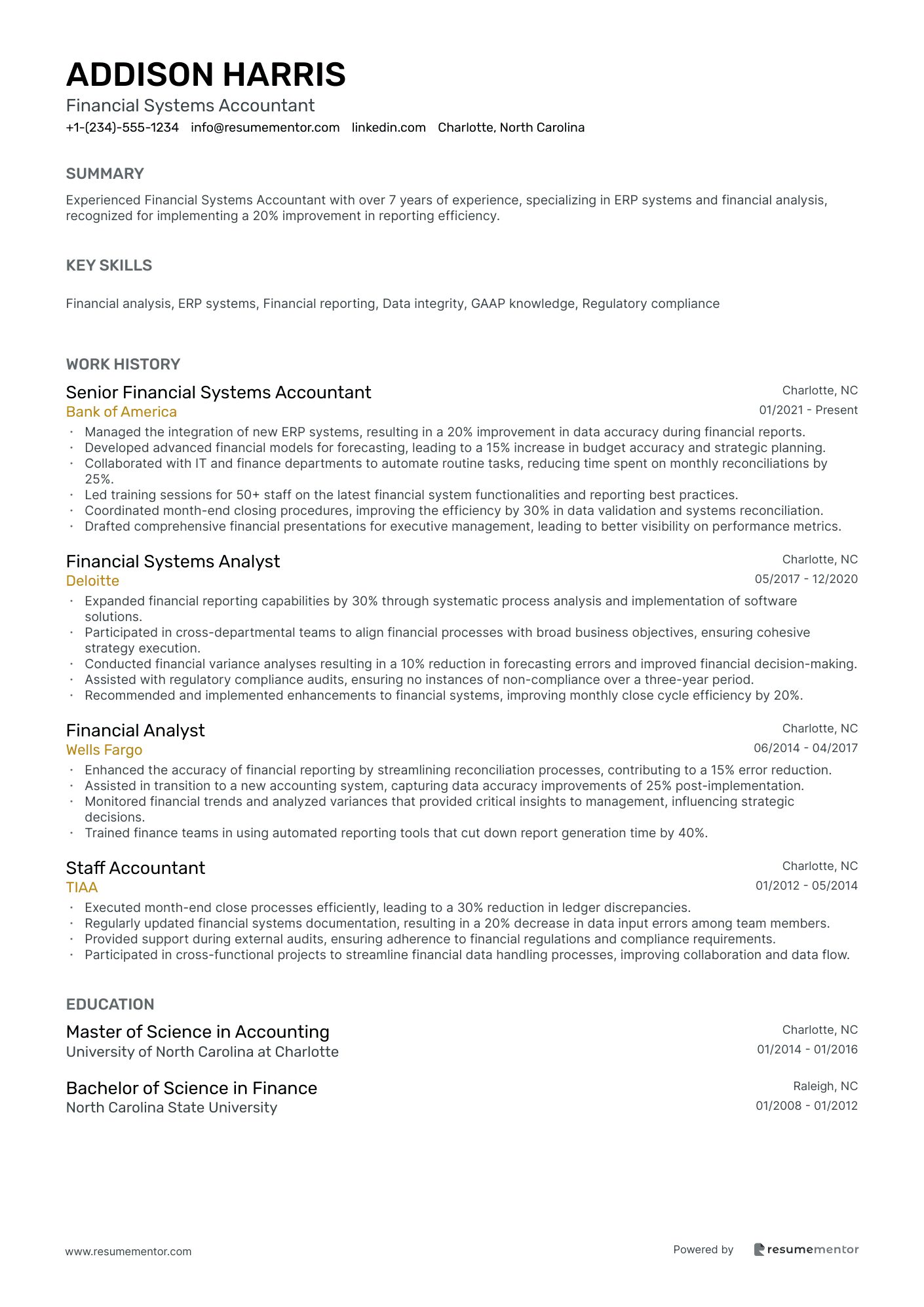 Financial Systems Accountant