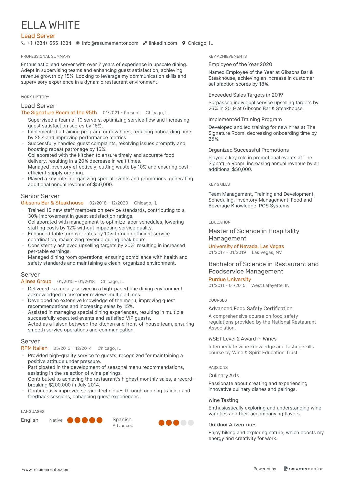 Lead Server