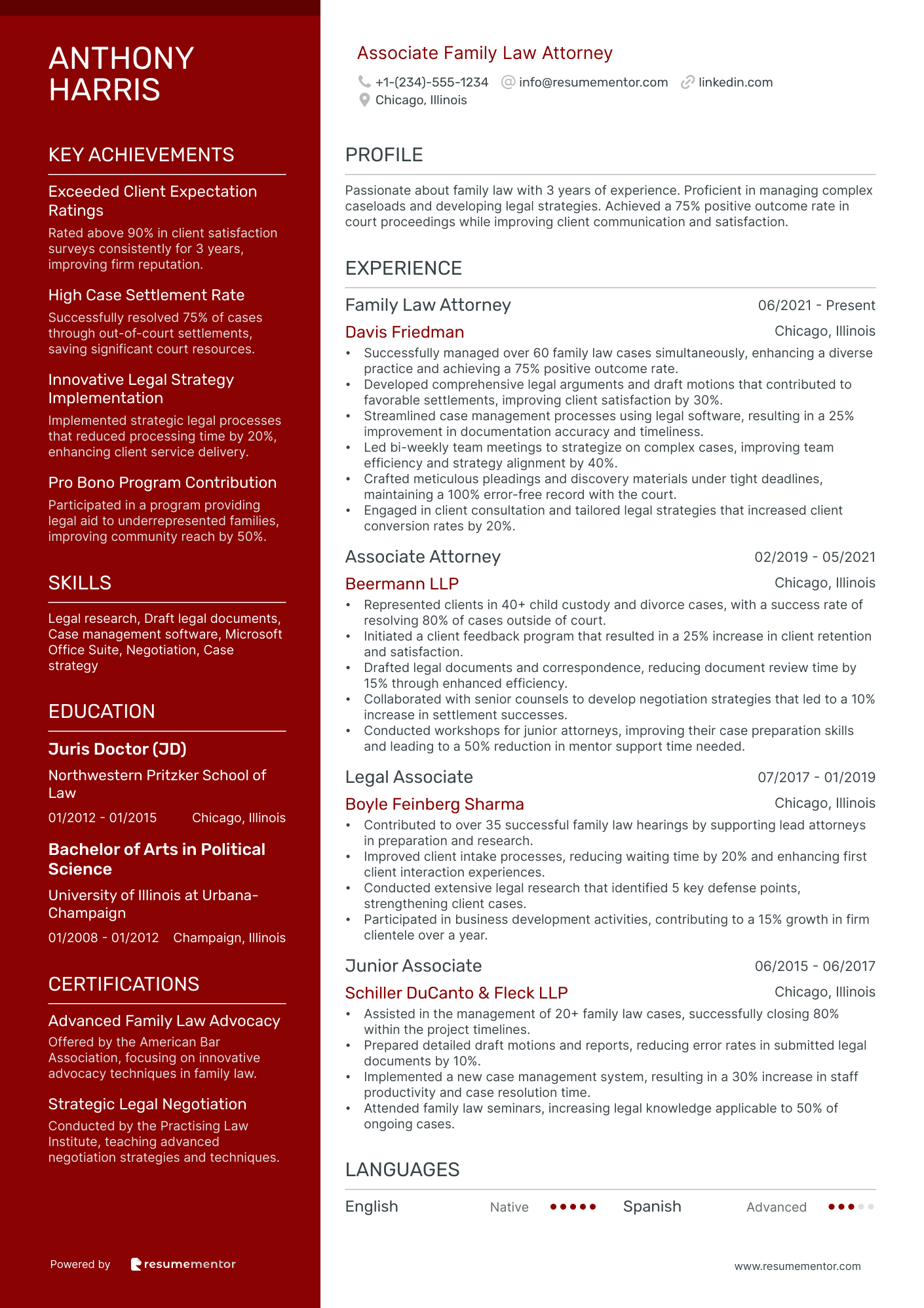 Associate Family Law Attorney