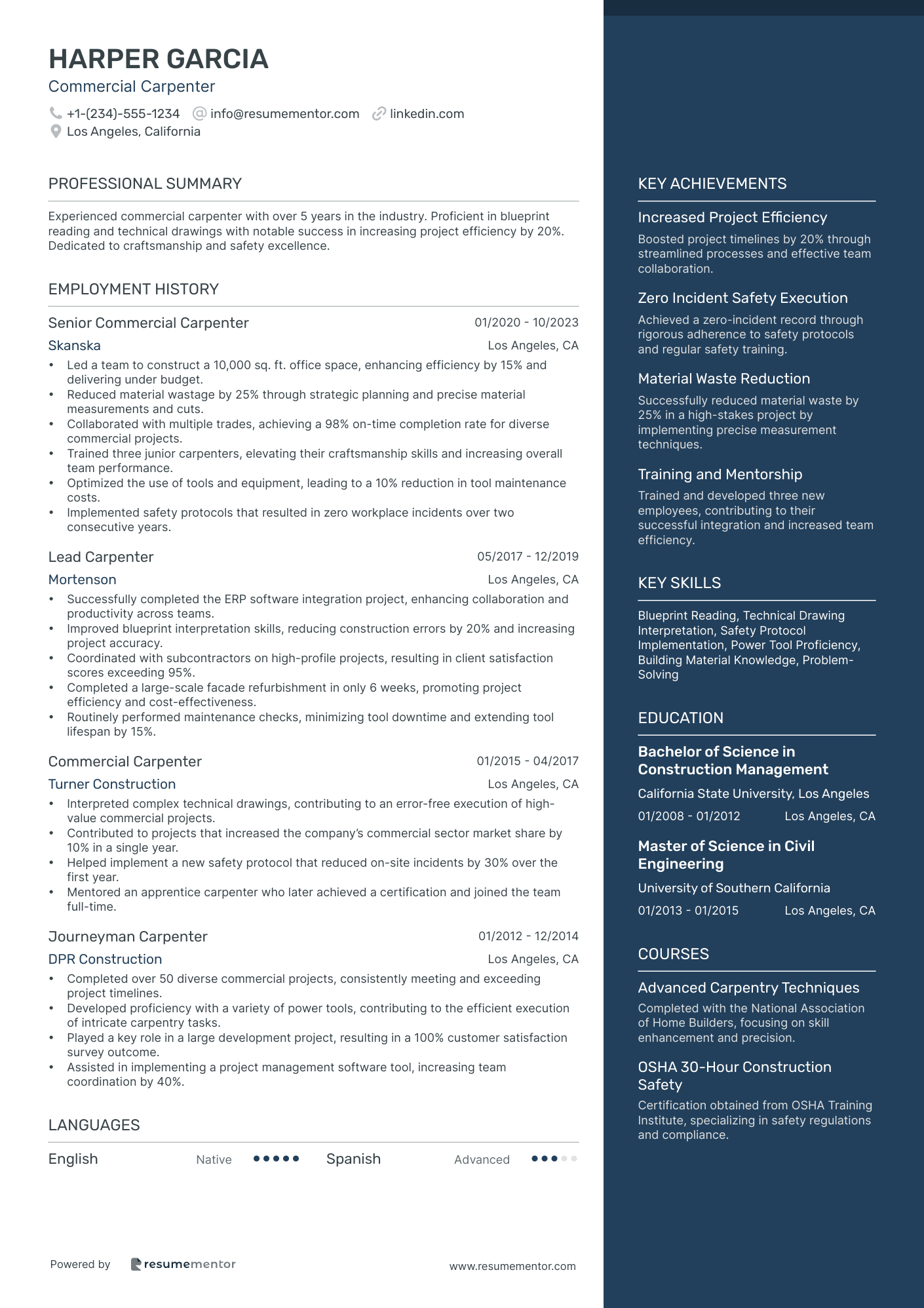 Commercial Carpenter
