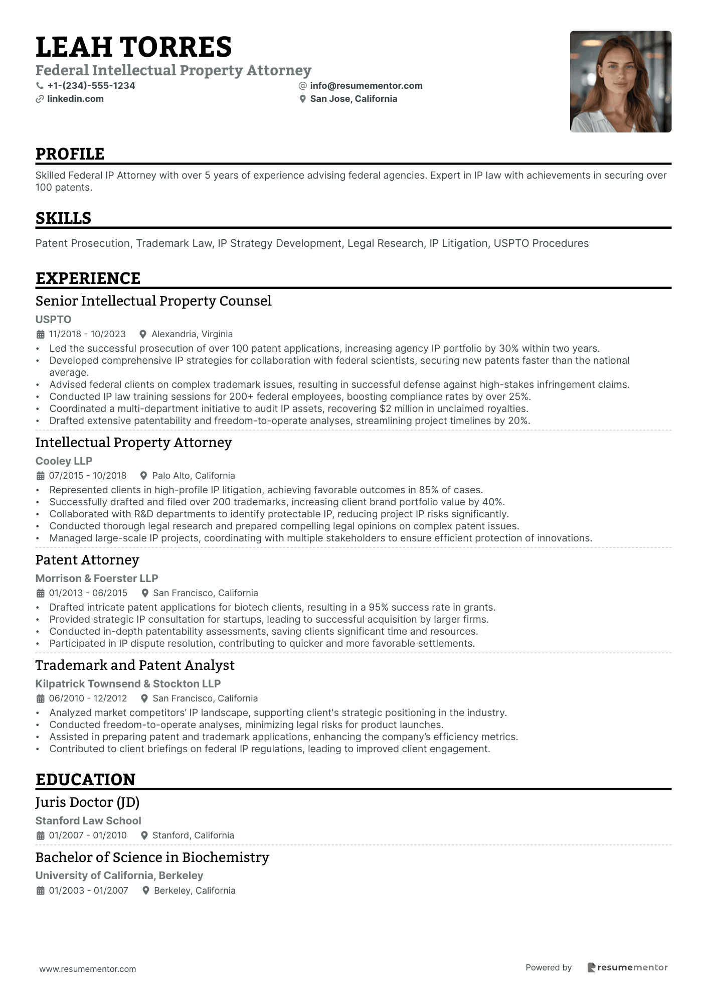Federal Intellectual Property Attorney