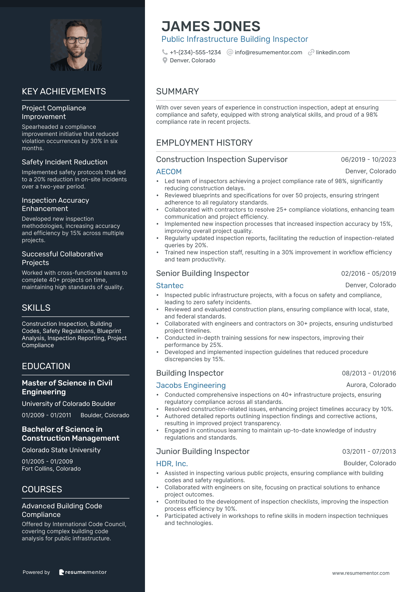 Public Infrastructure Building Inspector