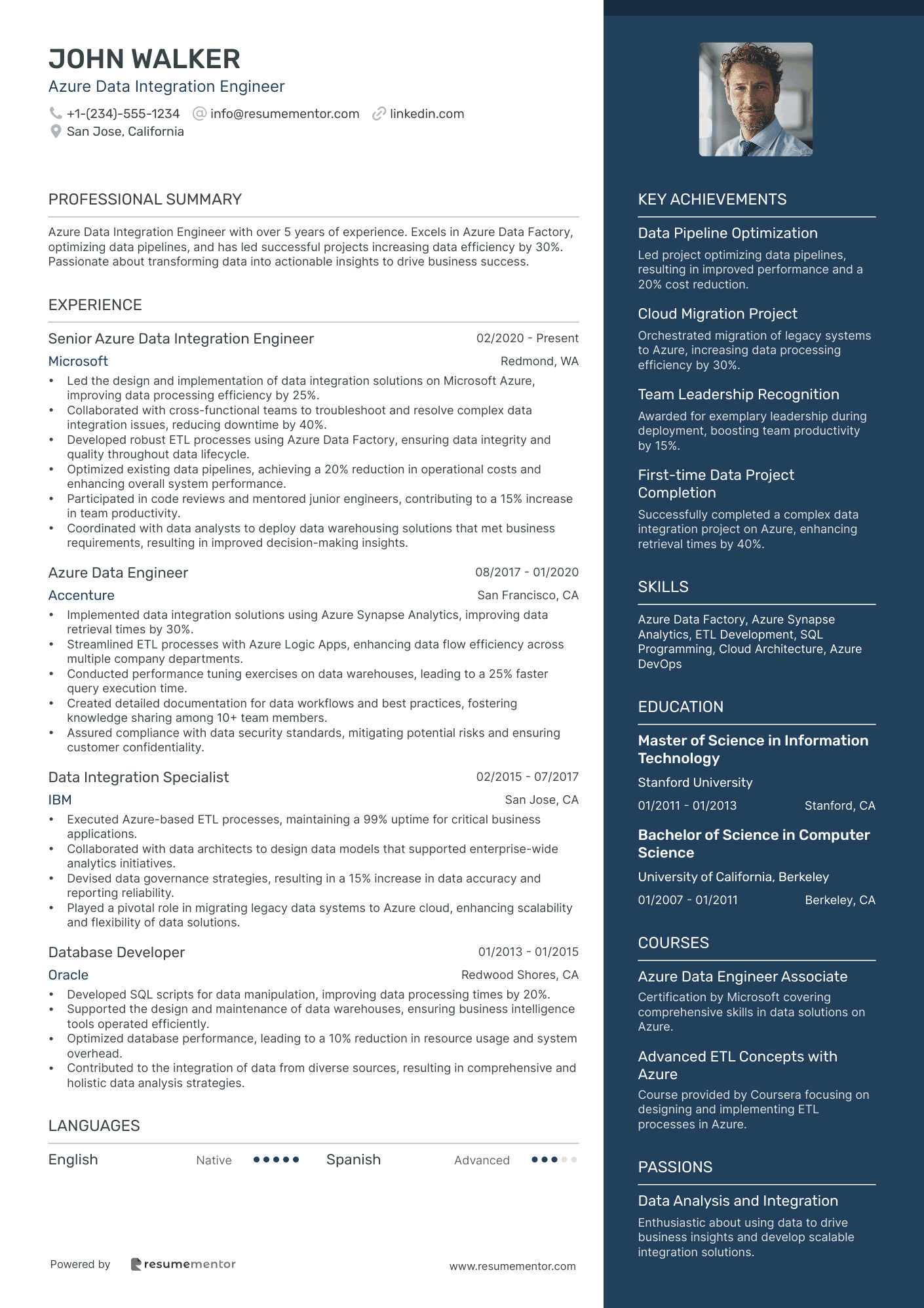 Azure Data Integration Engineer