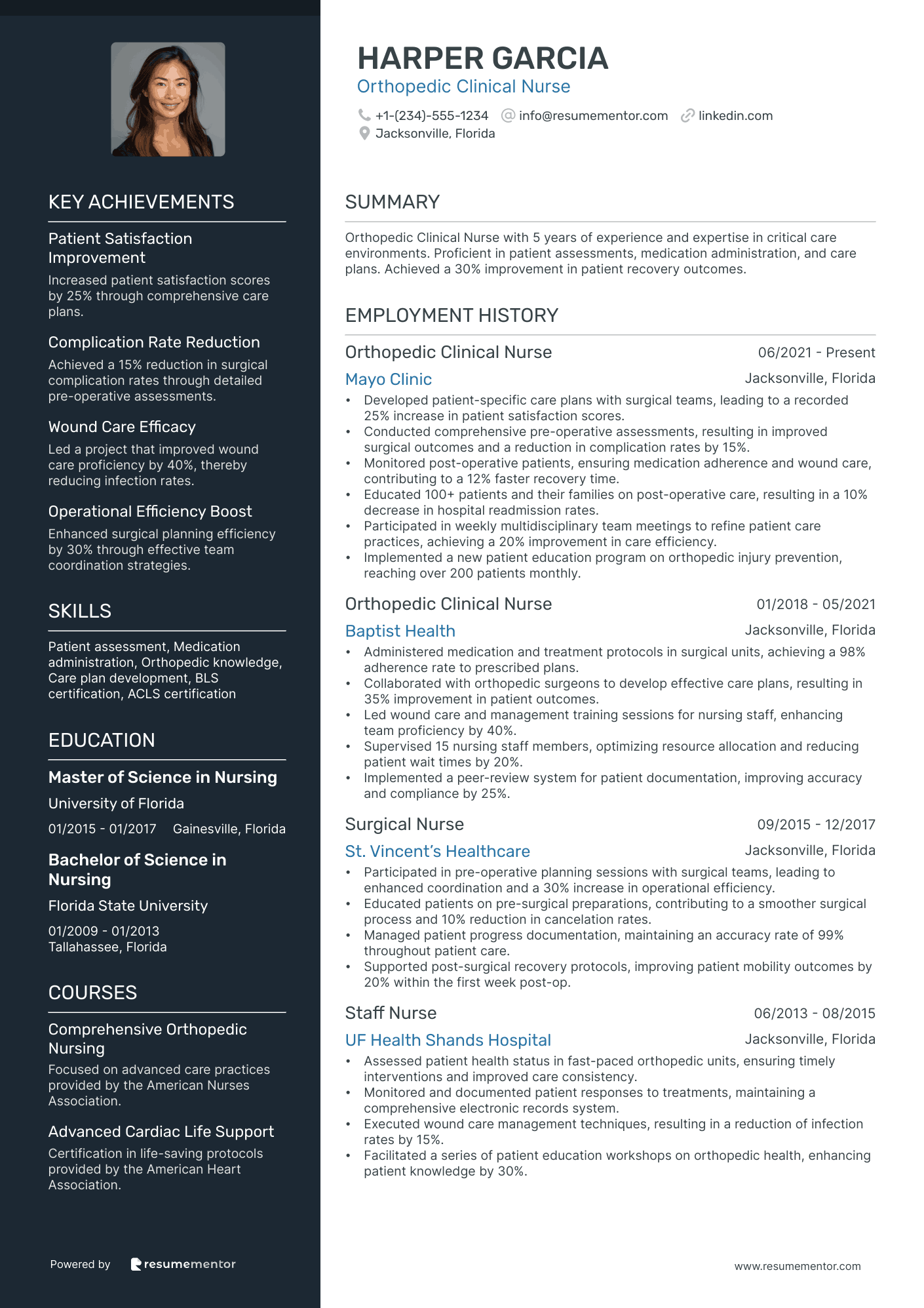 Orthopedic Clinical Nurse