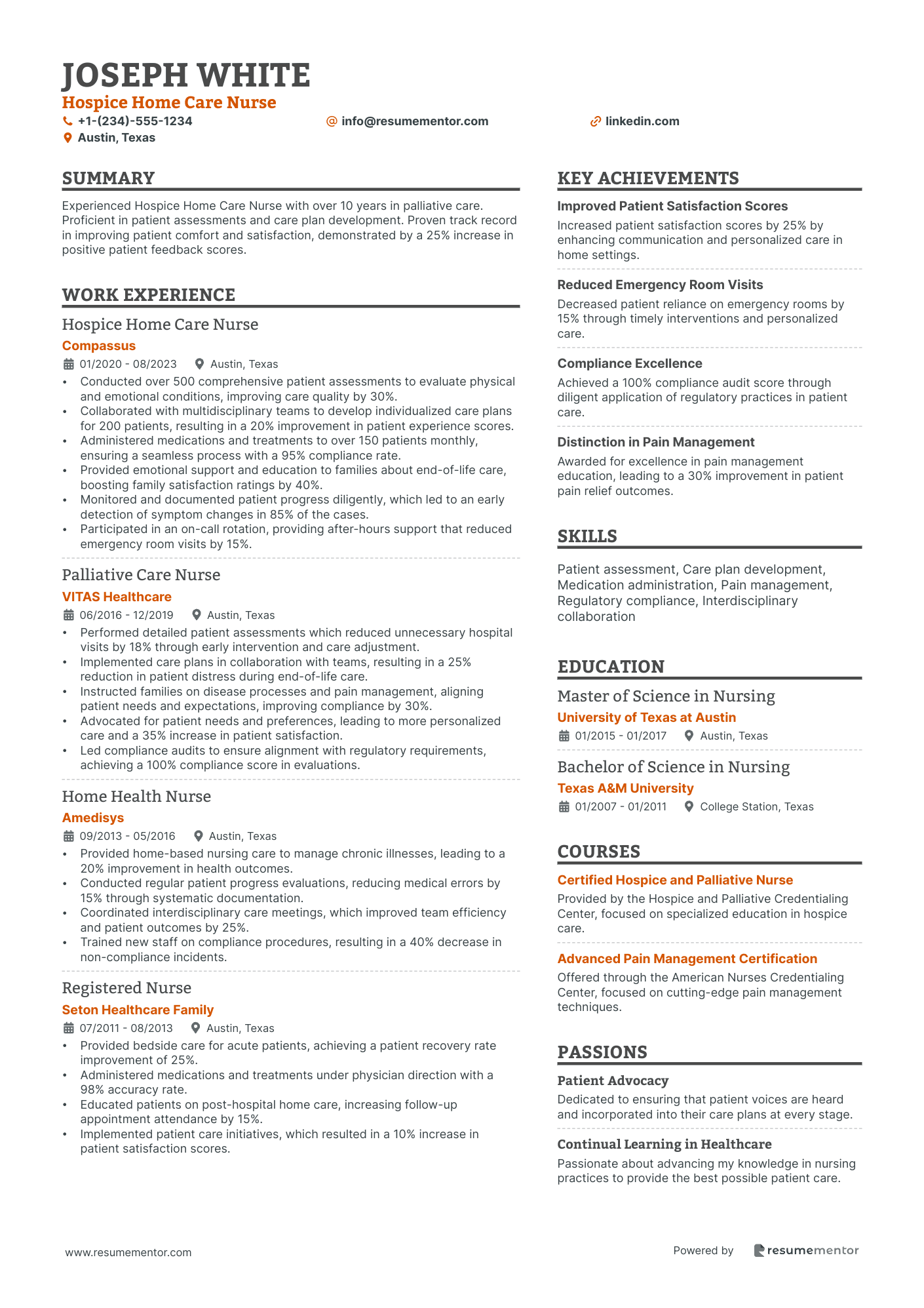 Hospice Home Care Nurse