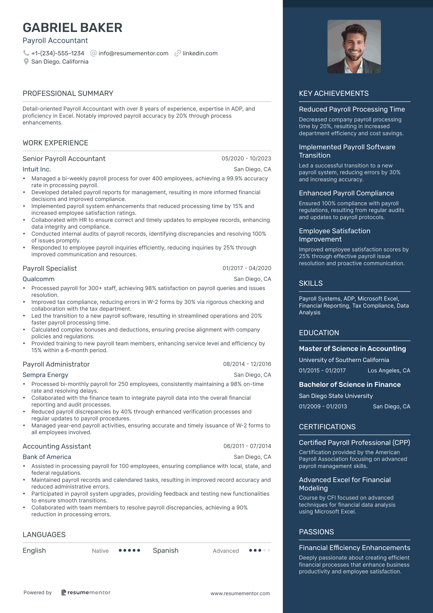 Payroll Accountant