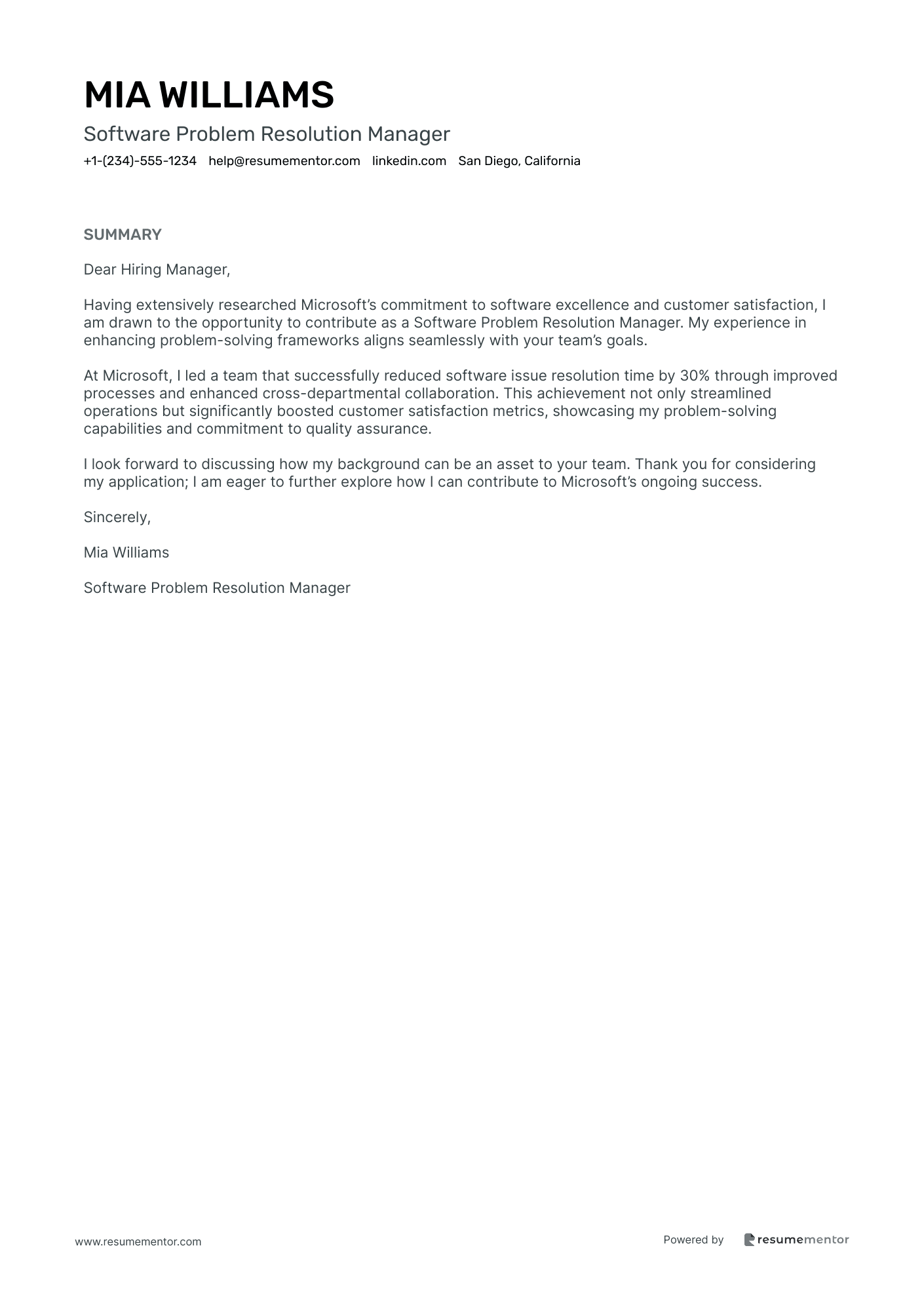 Software Problem Resolution Manager