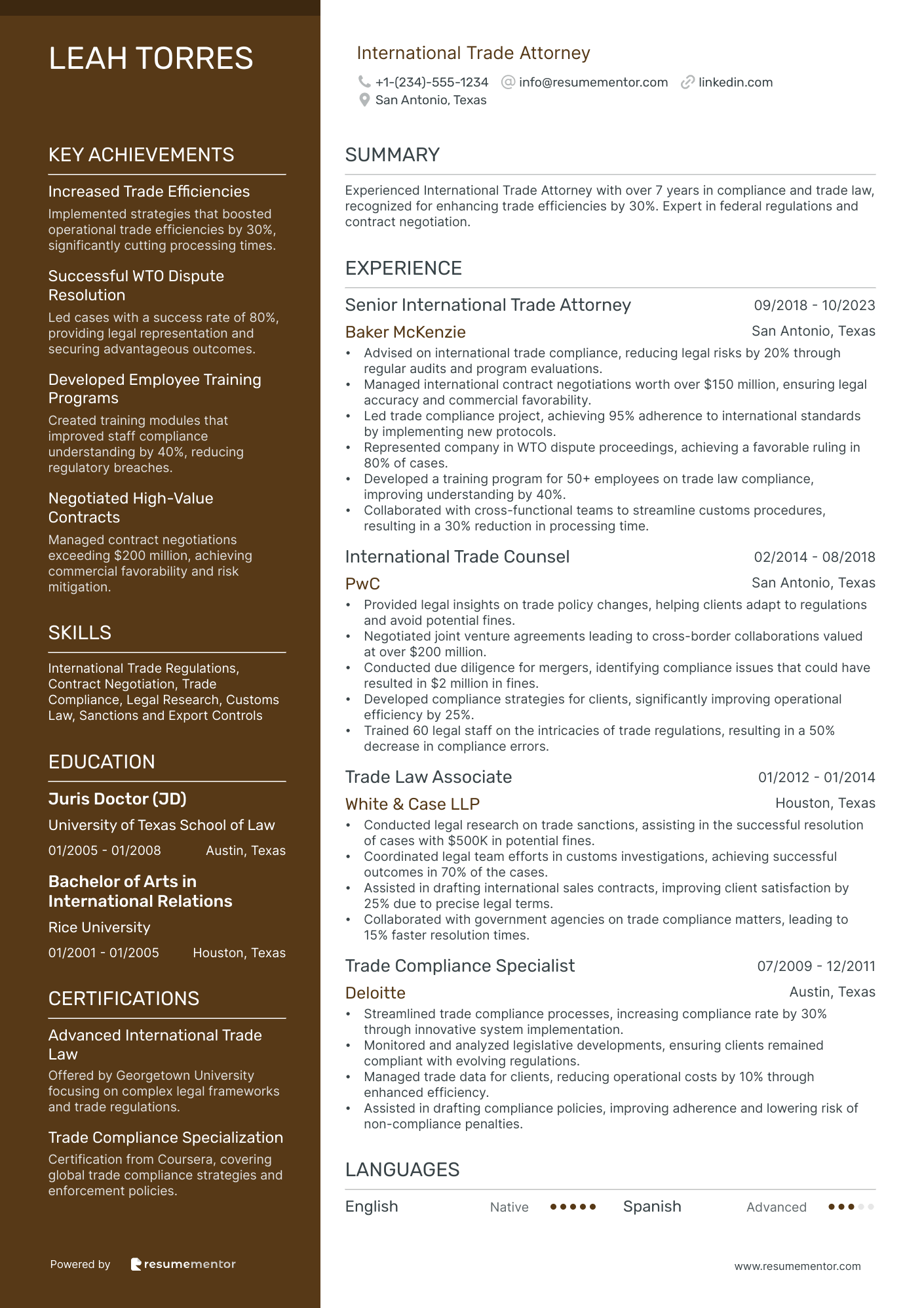 International Trade Attorney