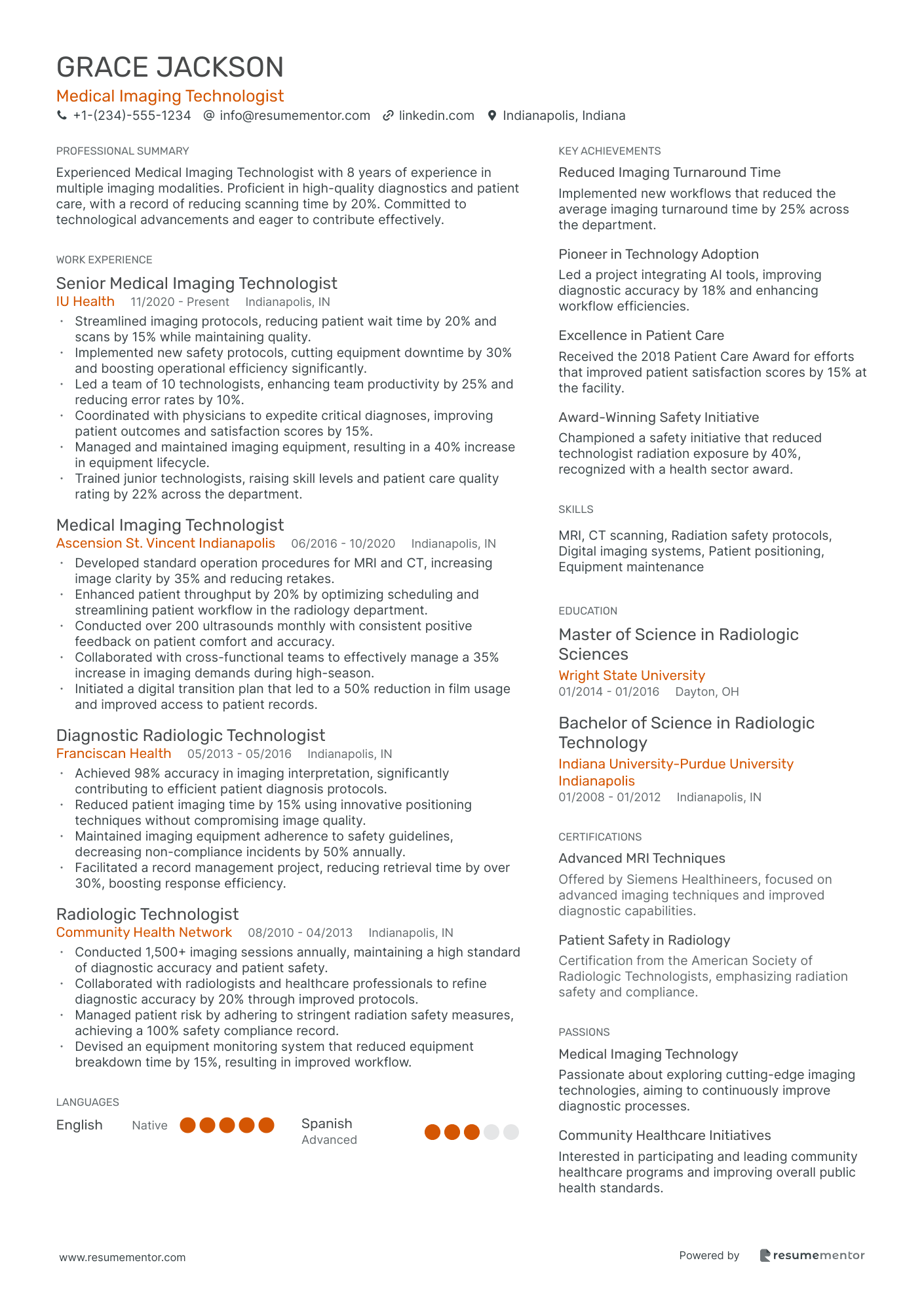 Medical Imaging Technologist