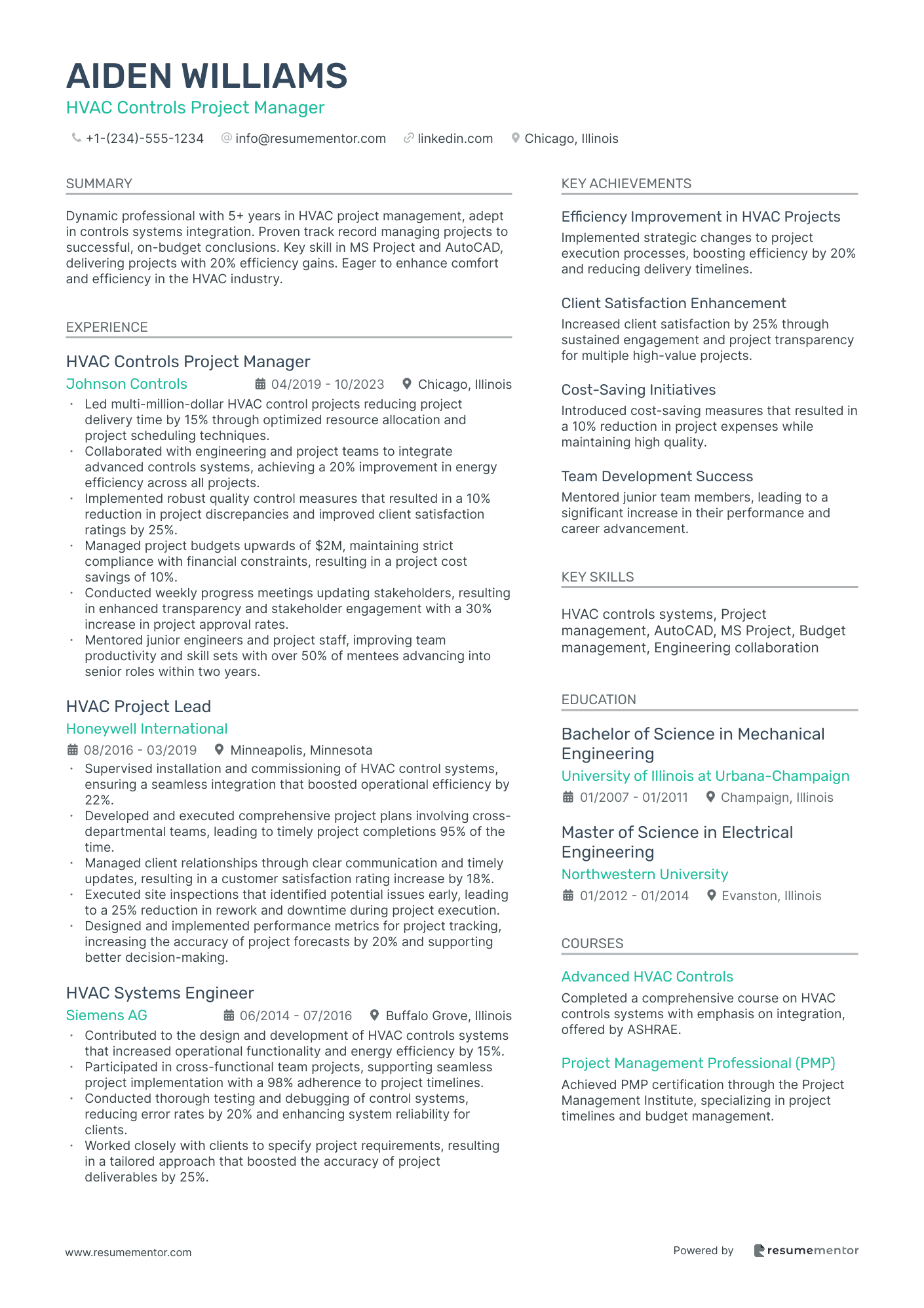 HVAC Controls Project Manager
