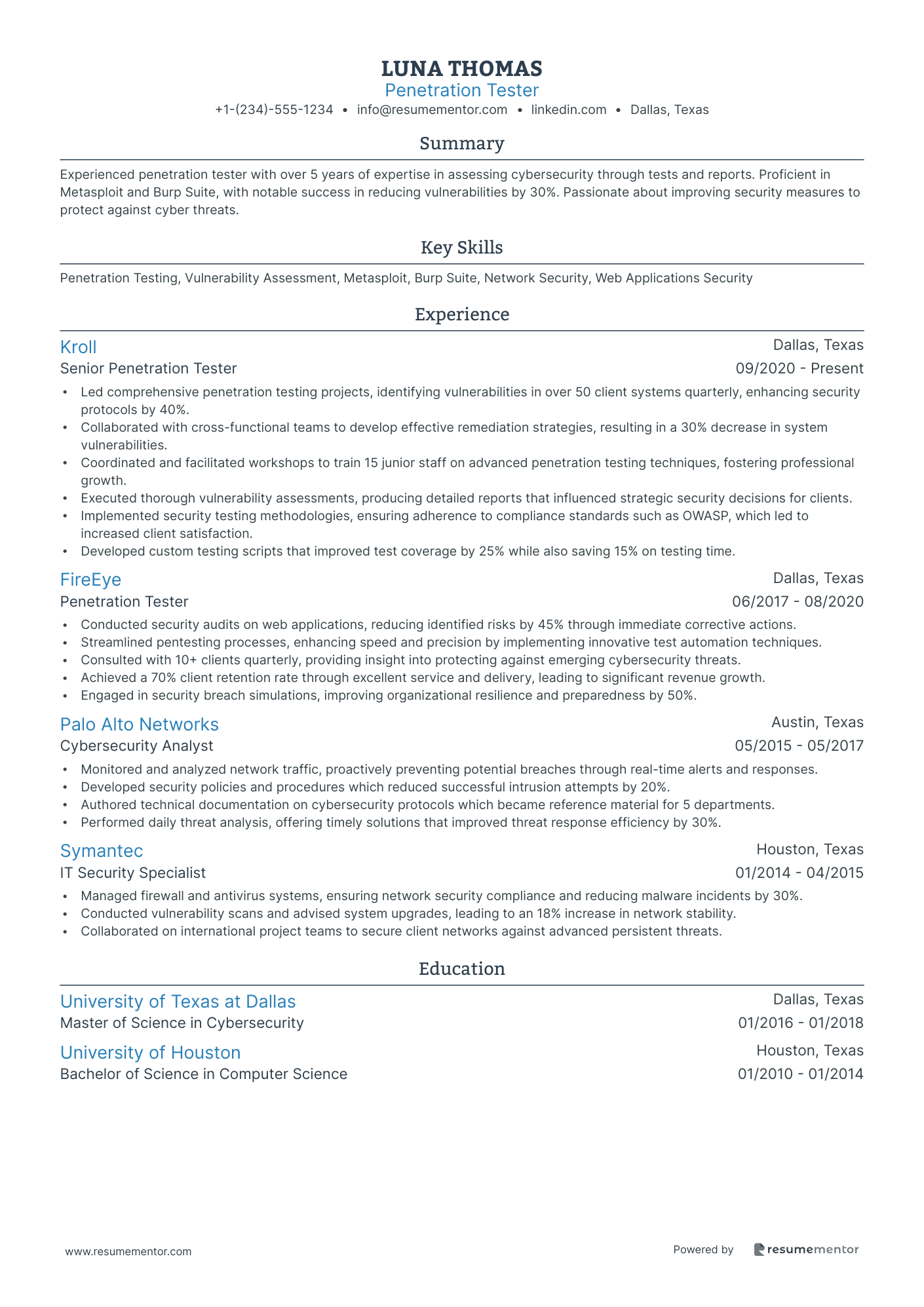 Penetration Tester
