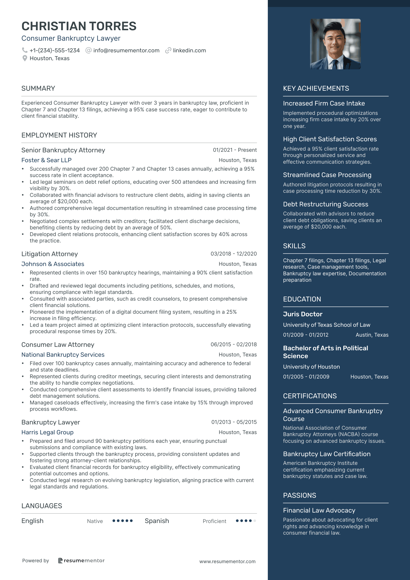 Consumer Bankruptcy Lawyer