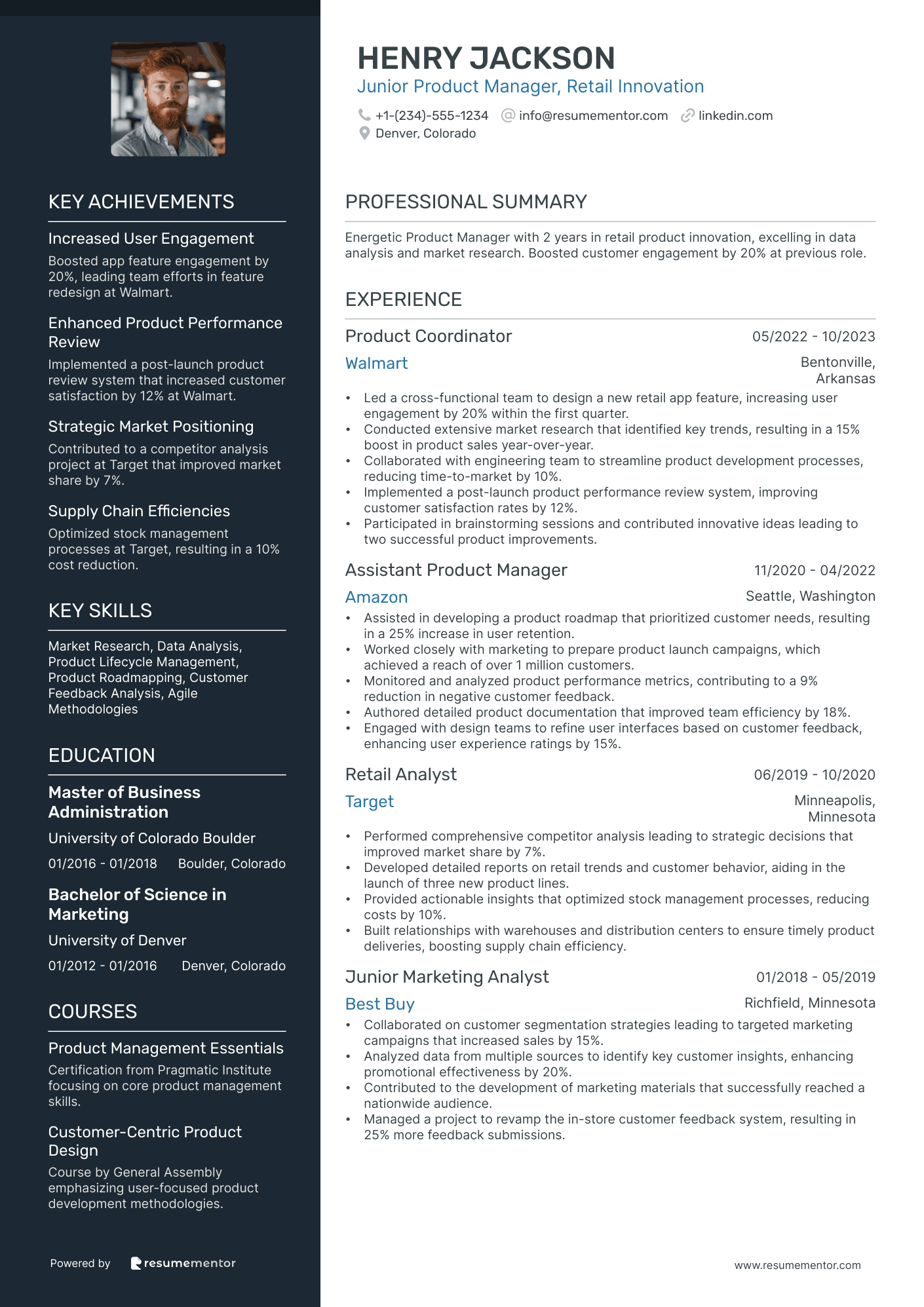 Junior Product Manager, Retail Innovation