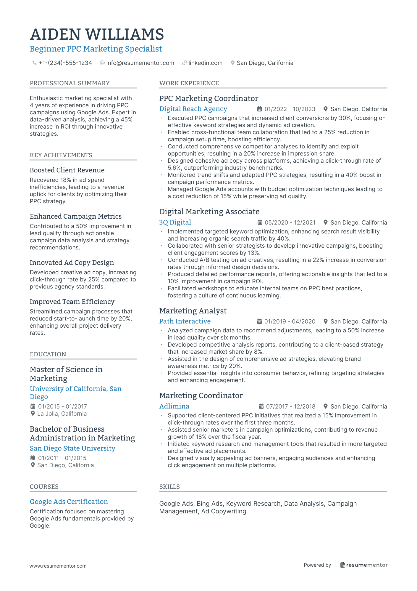 Beginner PPC Marketing Specialist