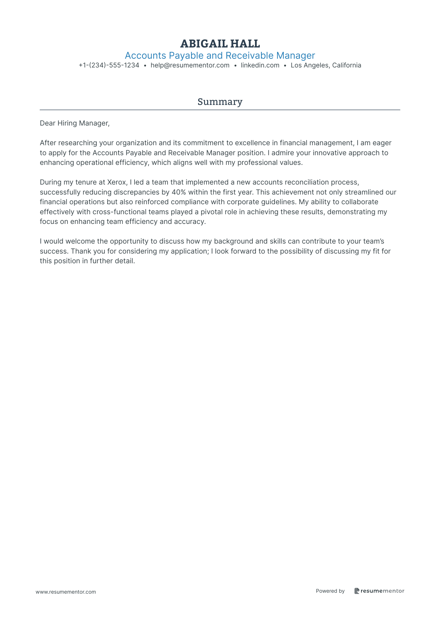 Accounts Payable and Receivable Manager