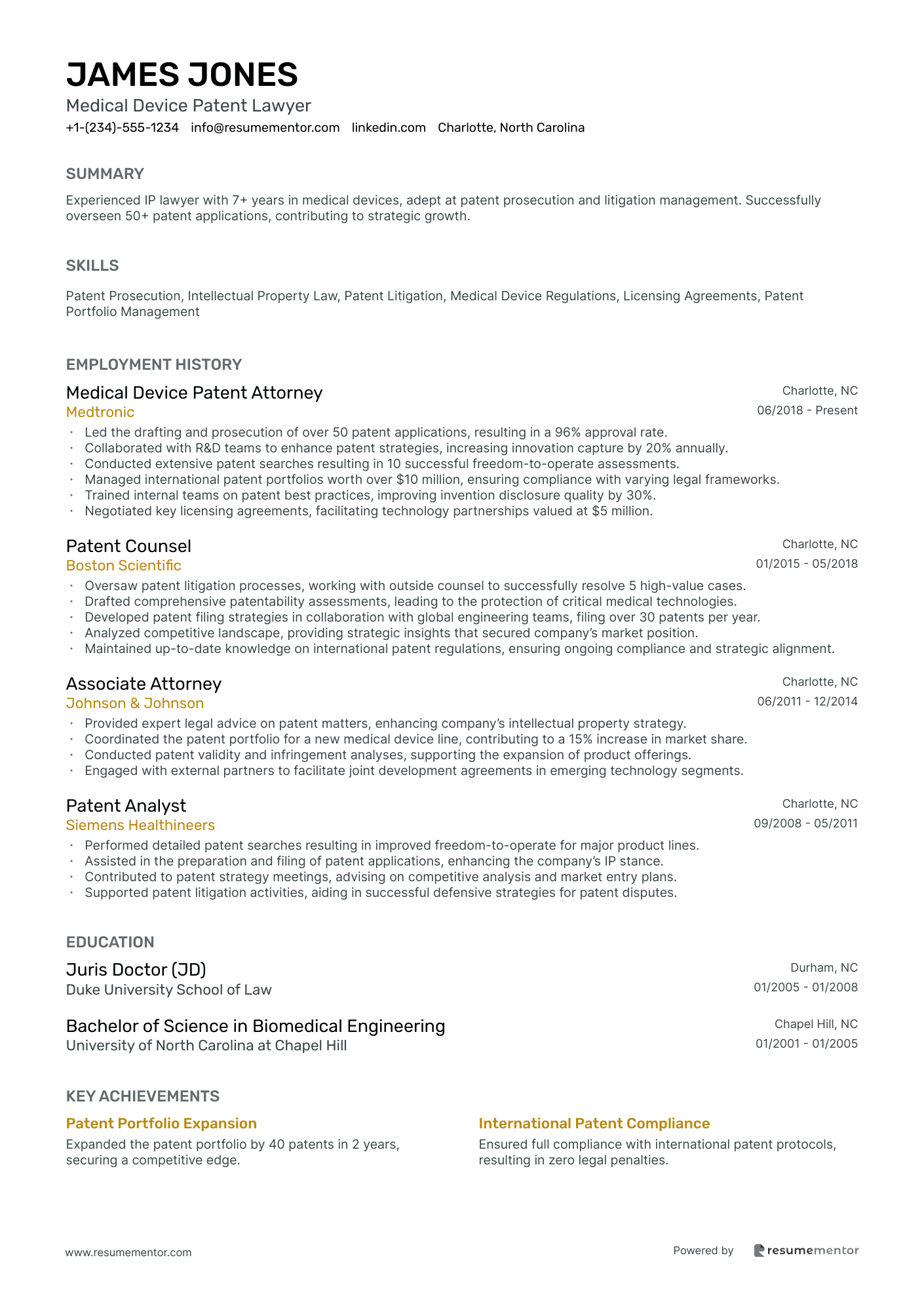 Medical Device Patent Lawyer