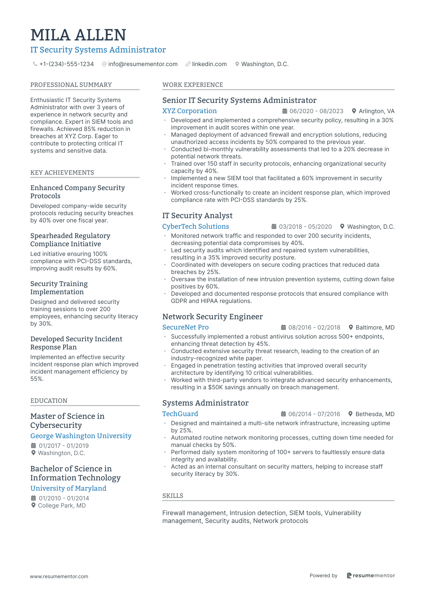 IT Security Systems Administrator