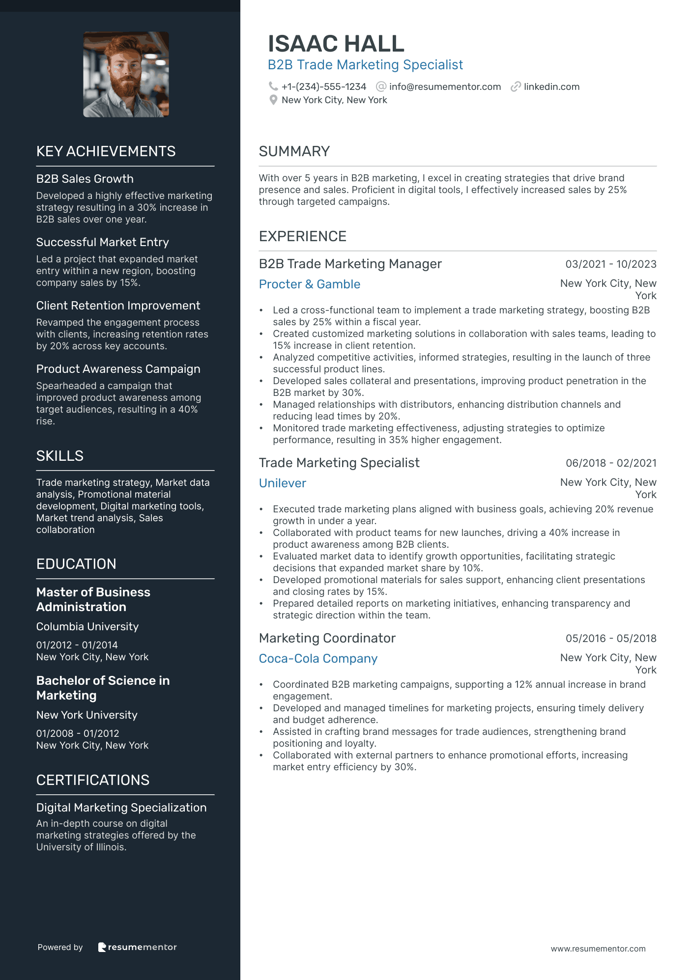 B2B Trade Marketing Specialist