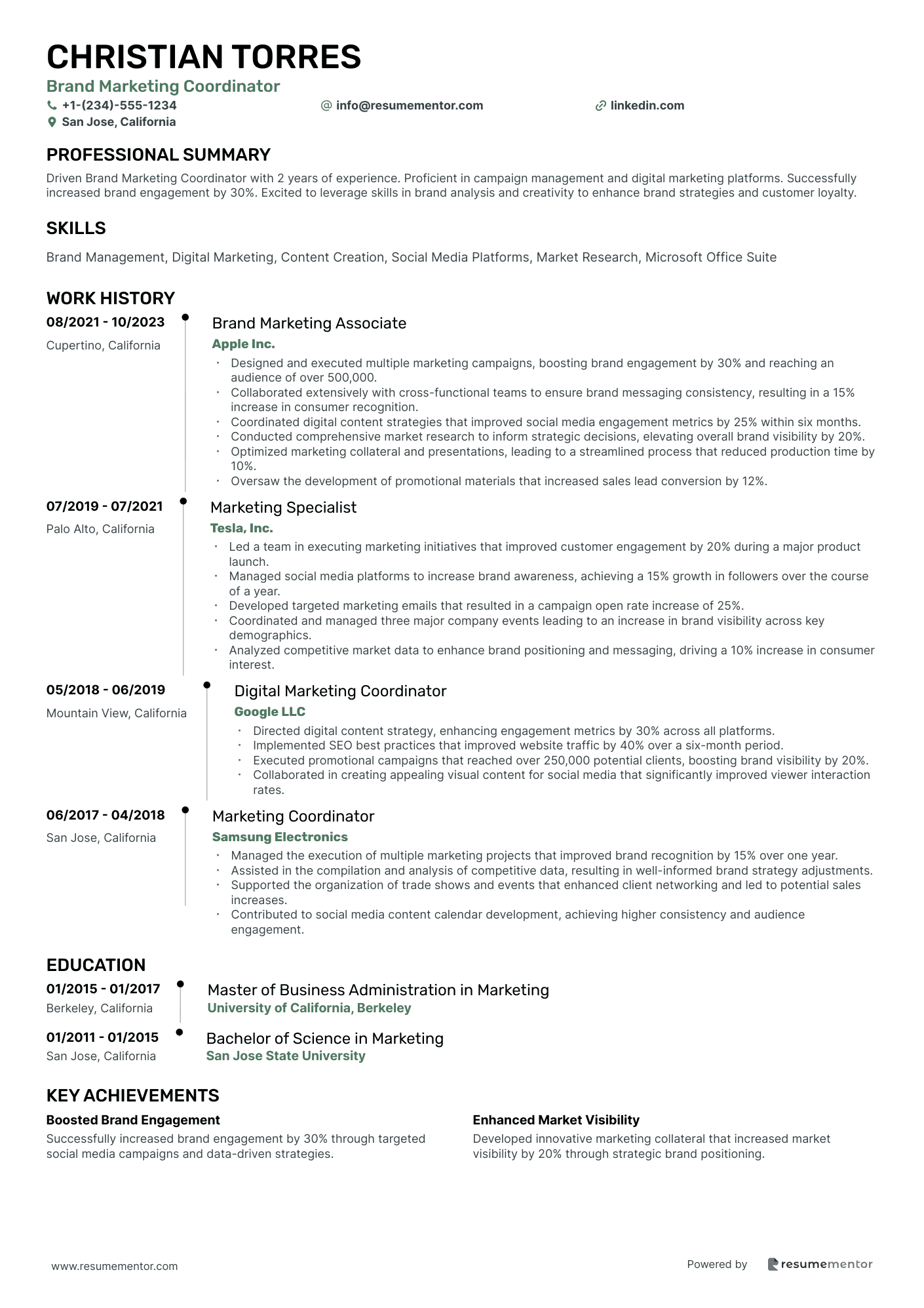 Brand Marketing Coordinator