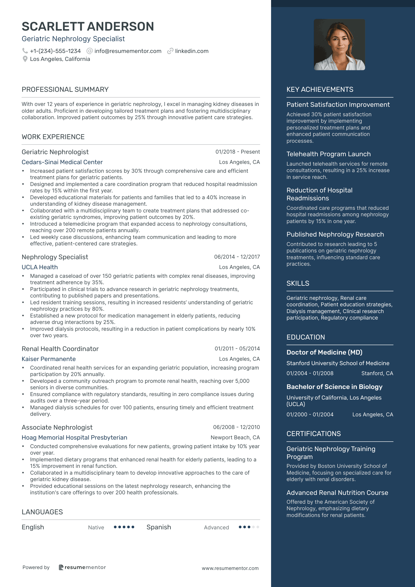 Geriatric Nephrology Specialist