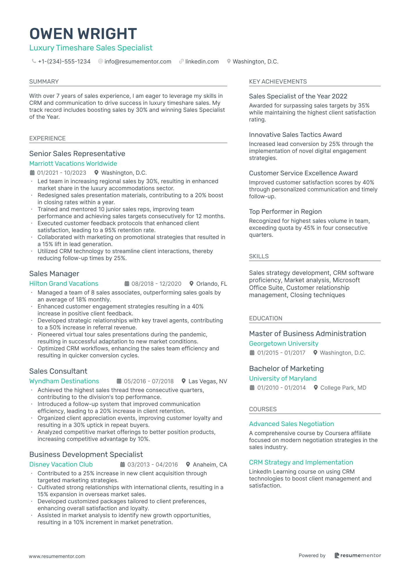 Luxury Timeshare Sales Specialist