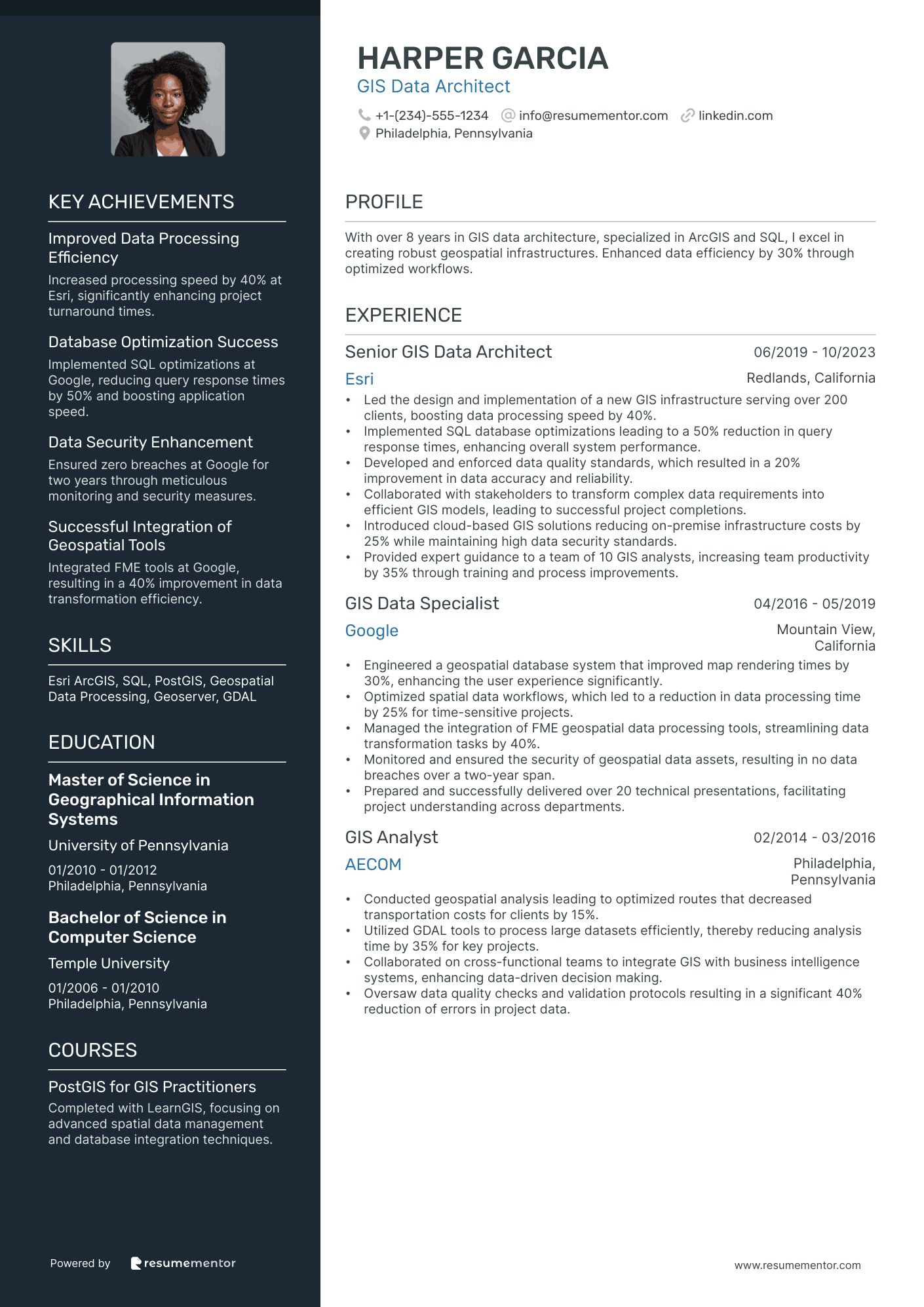 GIS Data Architect