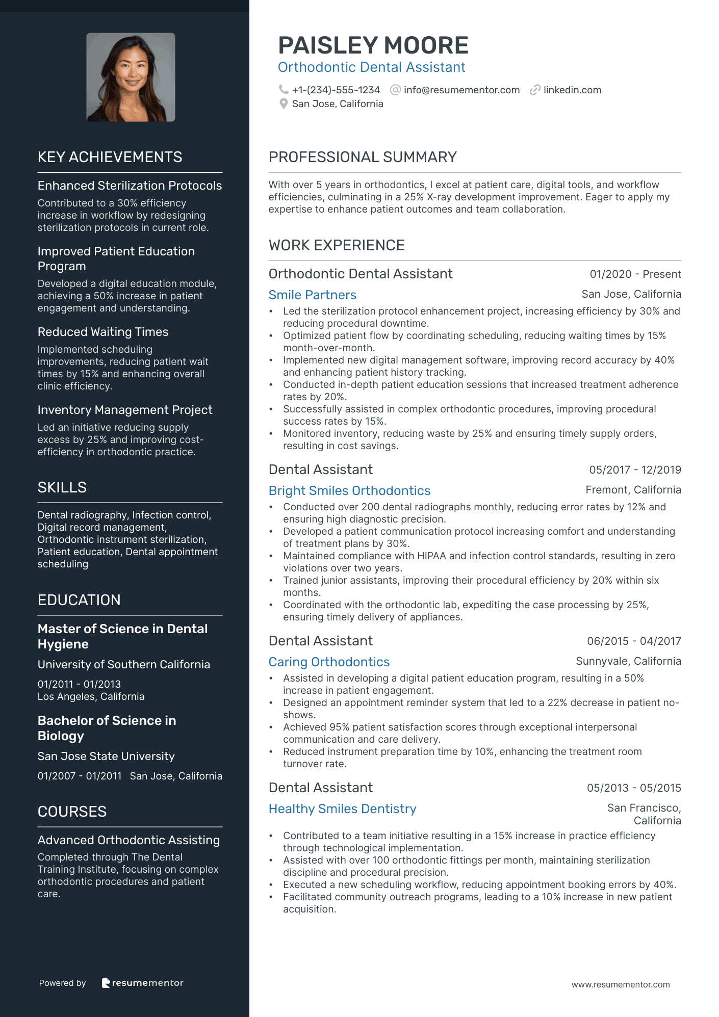 Orthodontic Dental Assistant