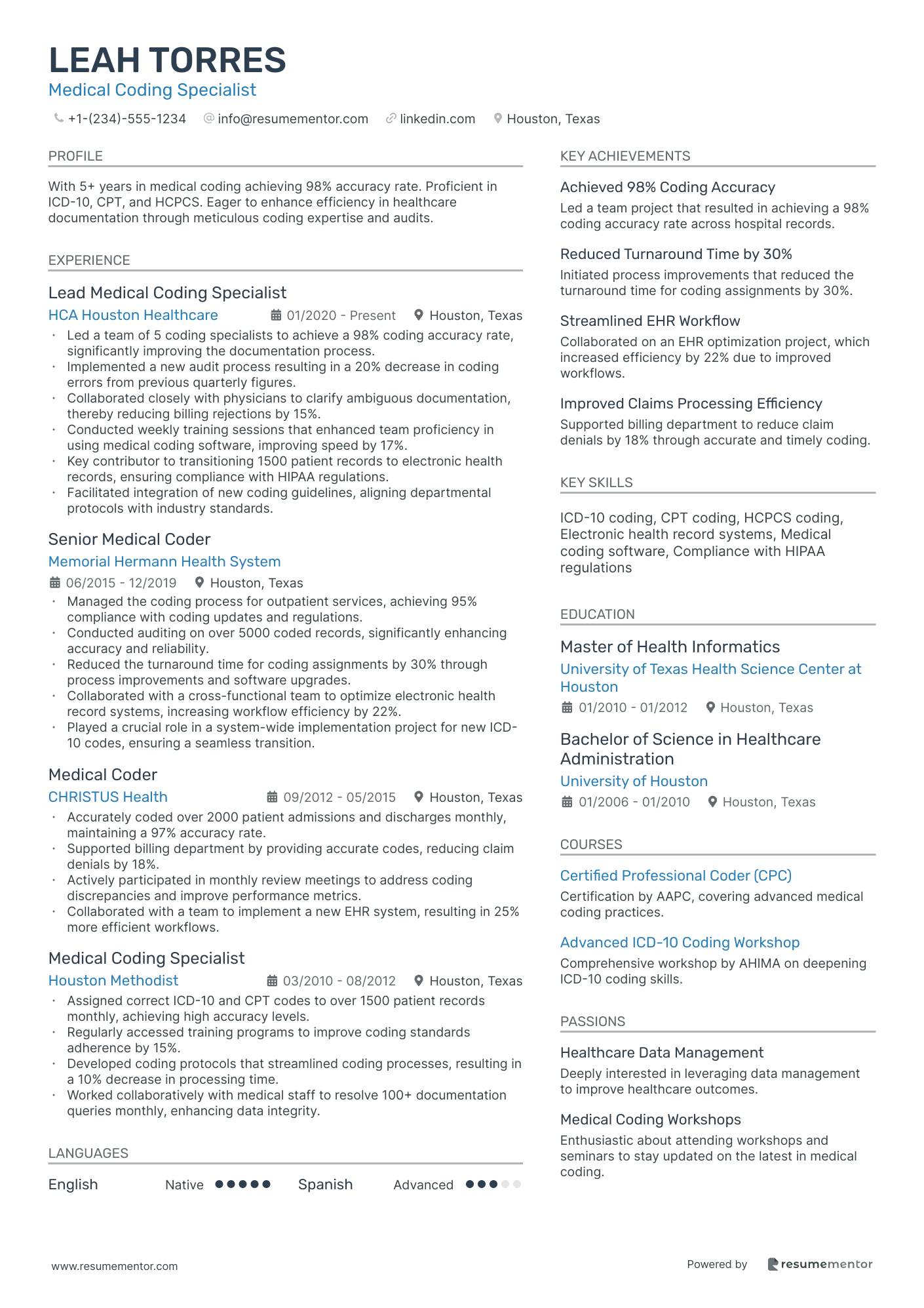 Medical Coding Specialist