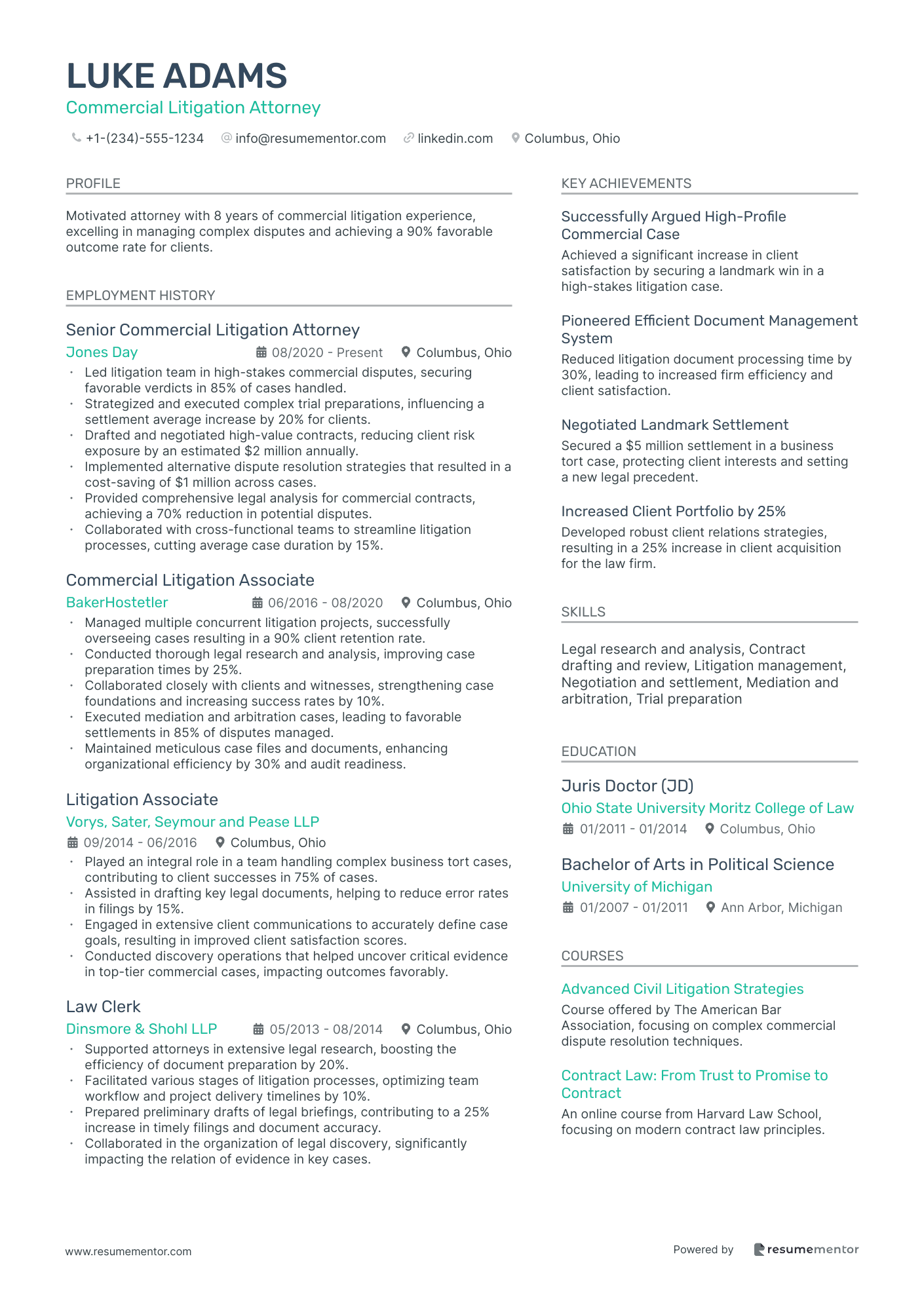 Commercial Litigation Attorney