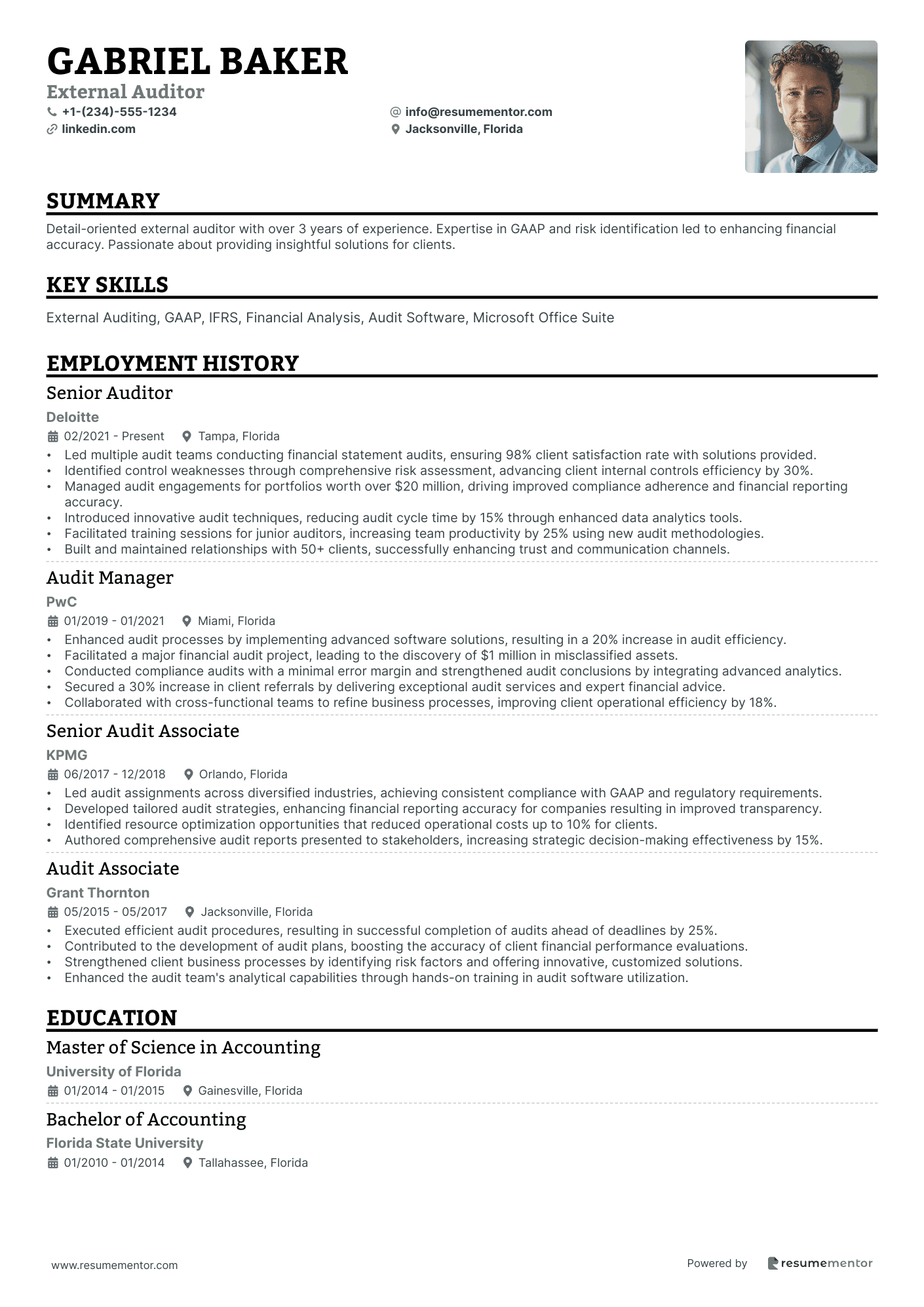 External Auditor