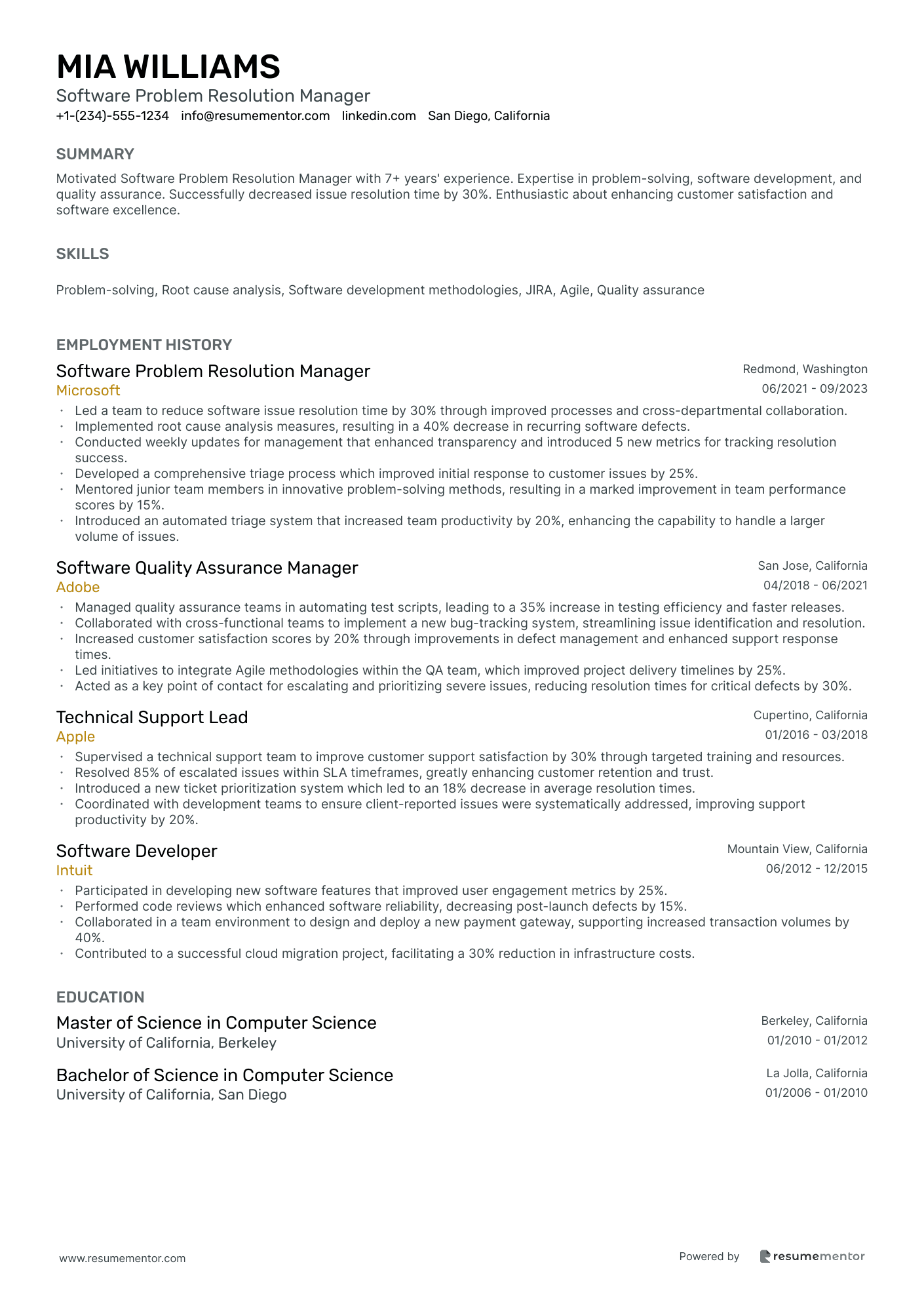 Software Problem Resolution Manager