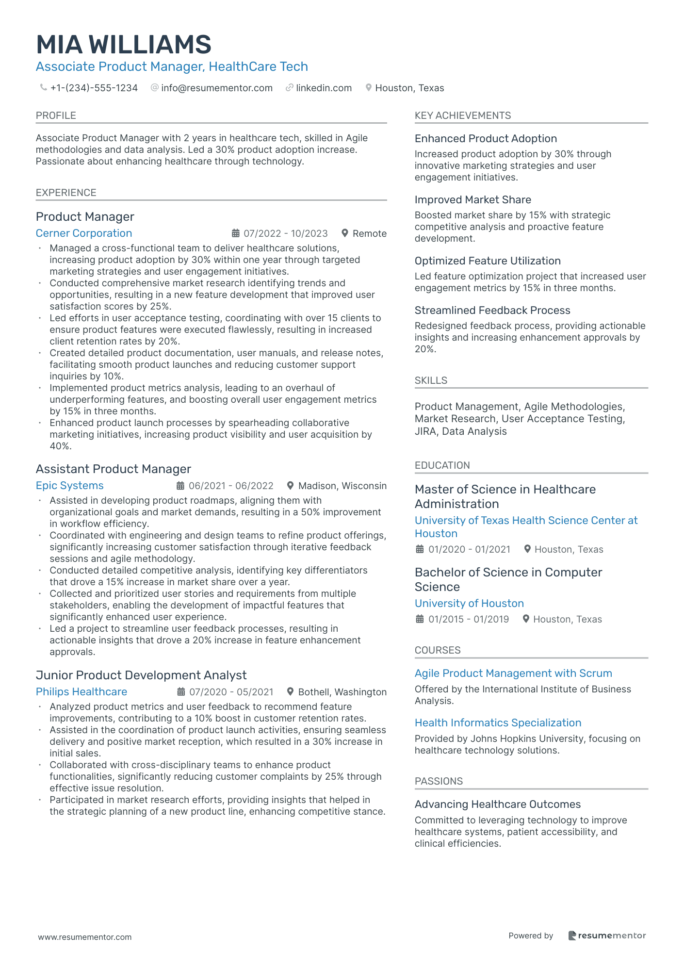 Associate Product Manager, HealthCare Tech