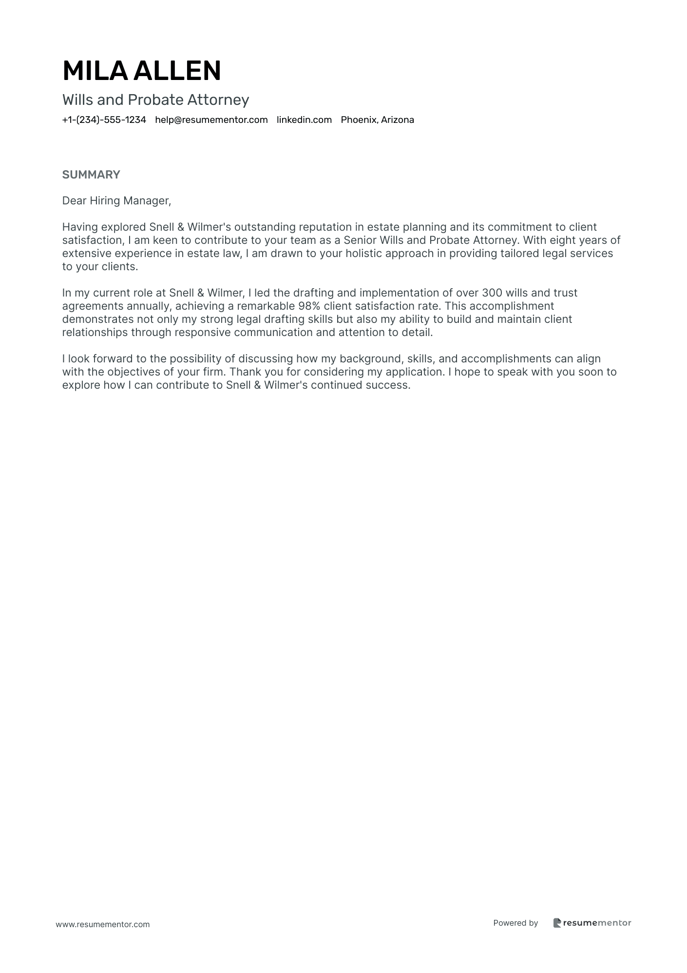 Wills and Probate Attorney