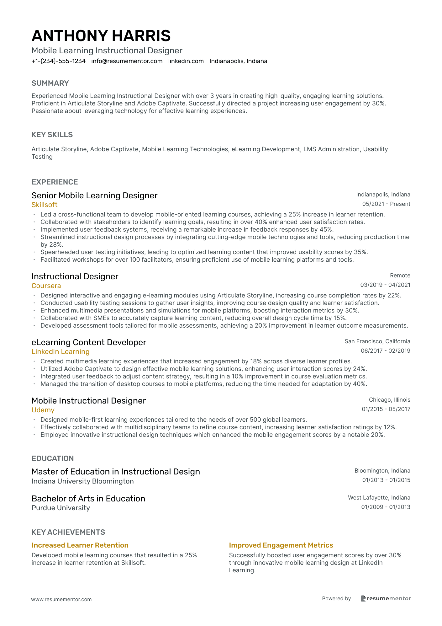 Mobile Learning Instructional Designer