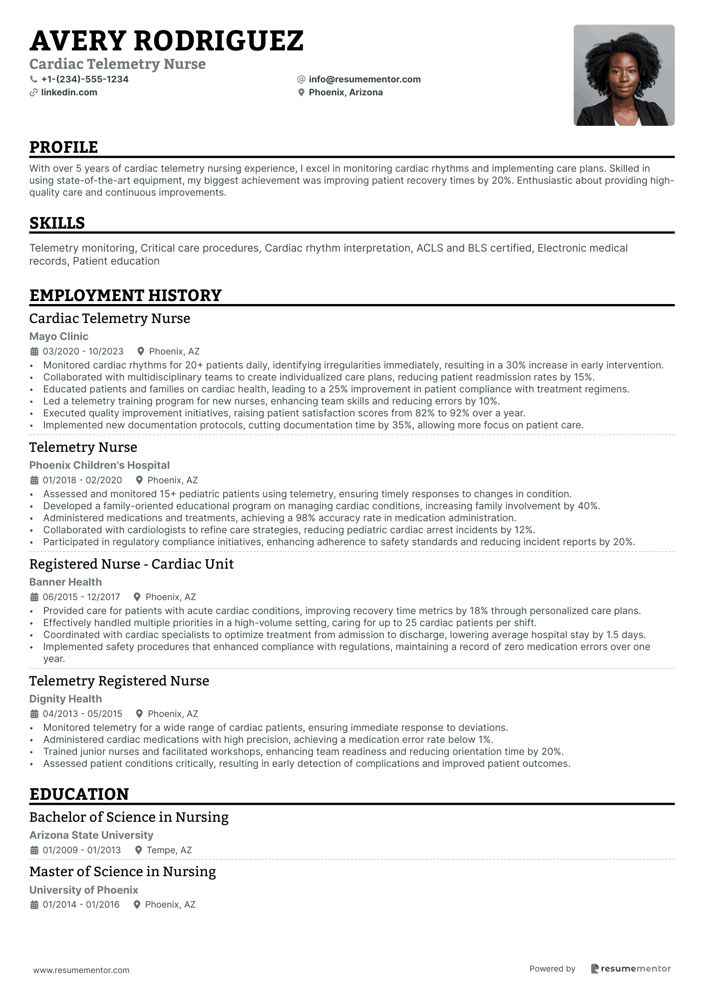 Cardiac Telemetry Nurse