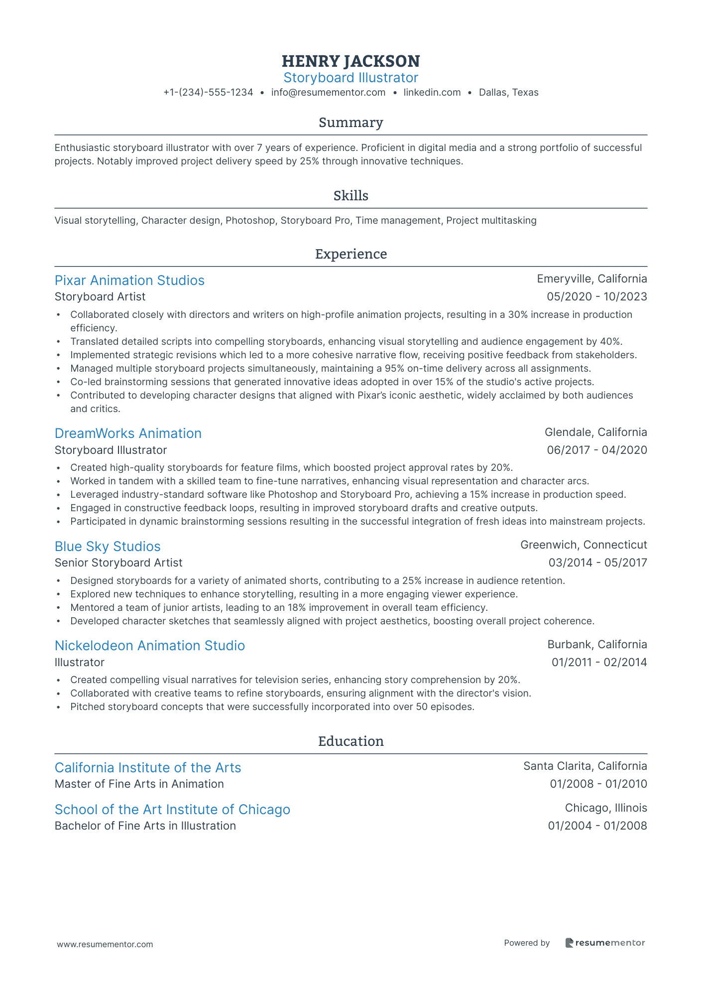 Storyboard Illustrator